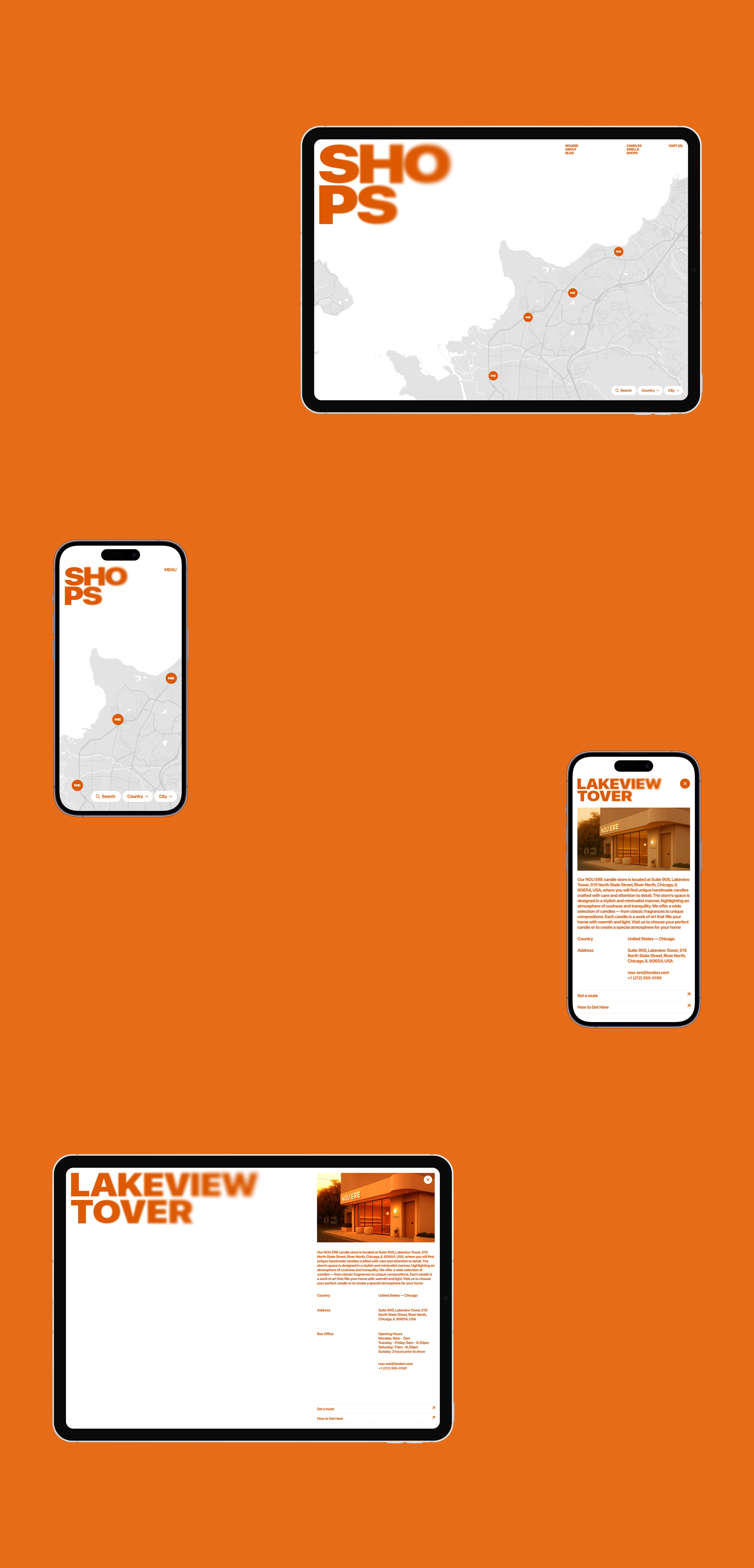 Nou-Ere | Candles Store — Изображение №5 — Интерфейсы, Графика на Dprofile