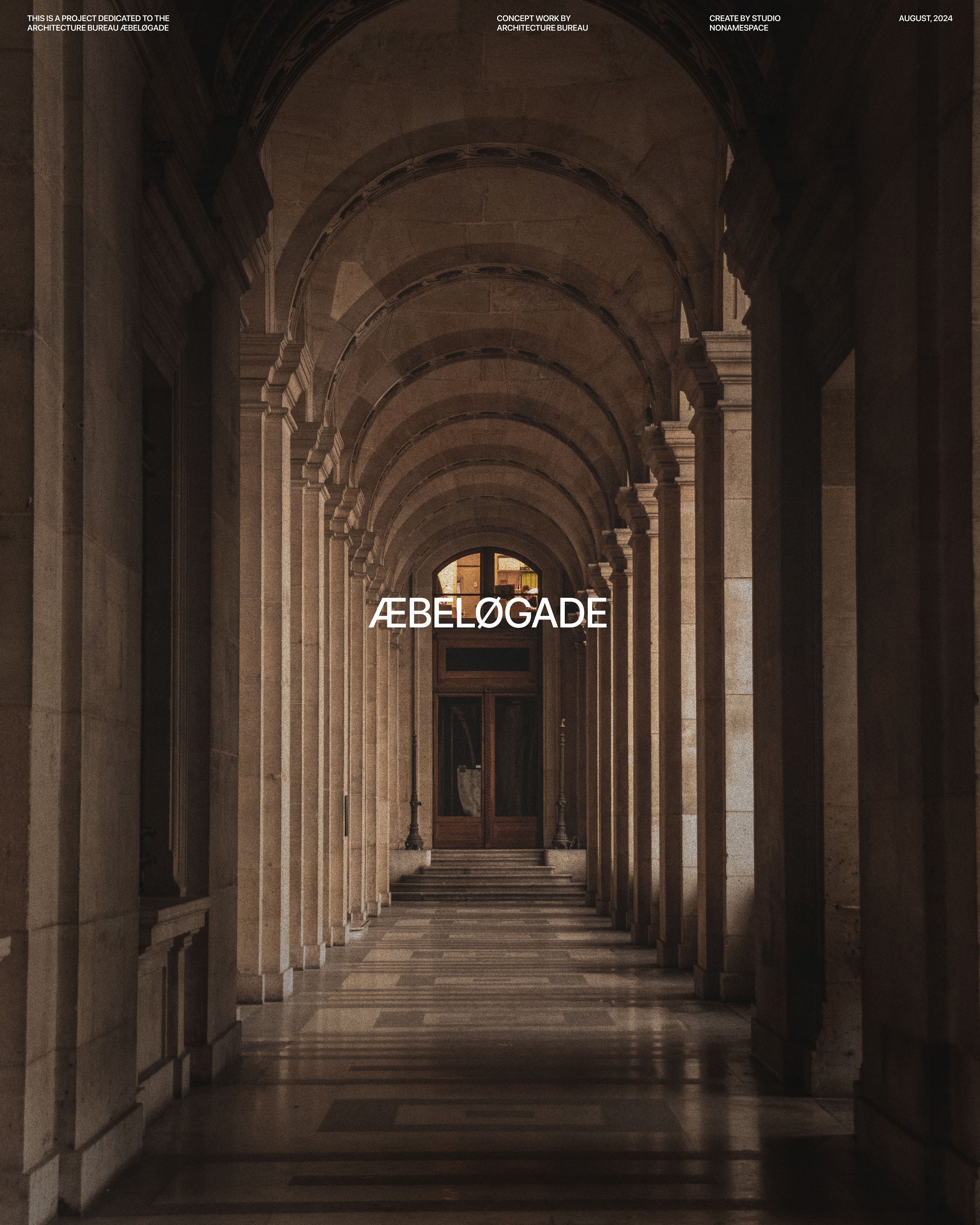 Æbeløgade — Architecture Bureau — Изображение №1 — Интерфейсы, Брендинг на Dprofile