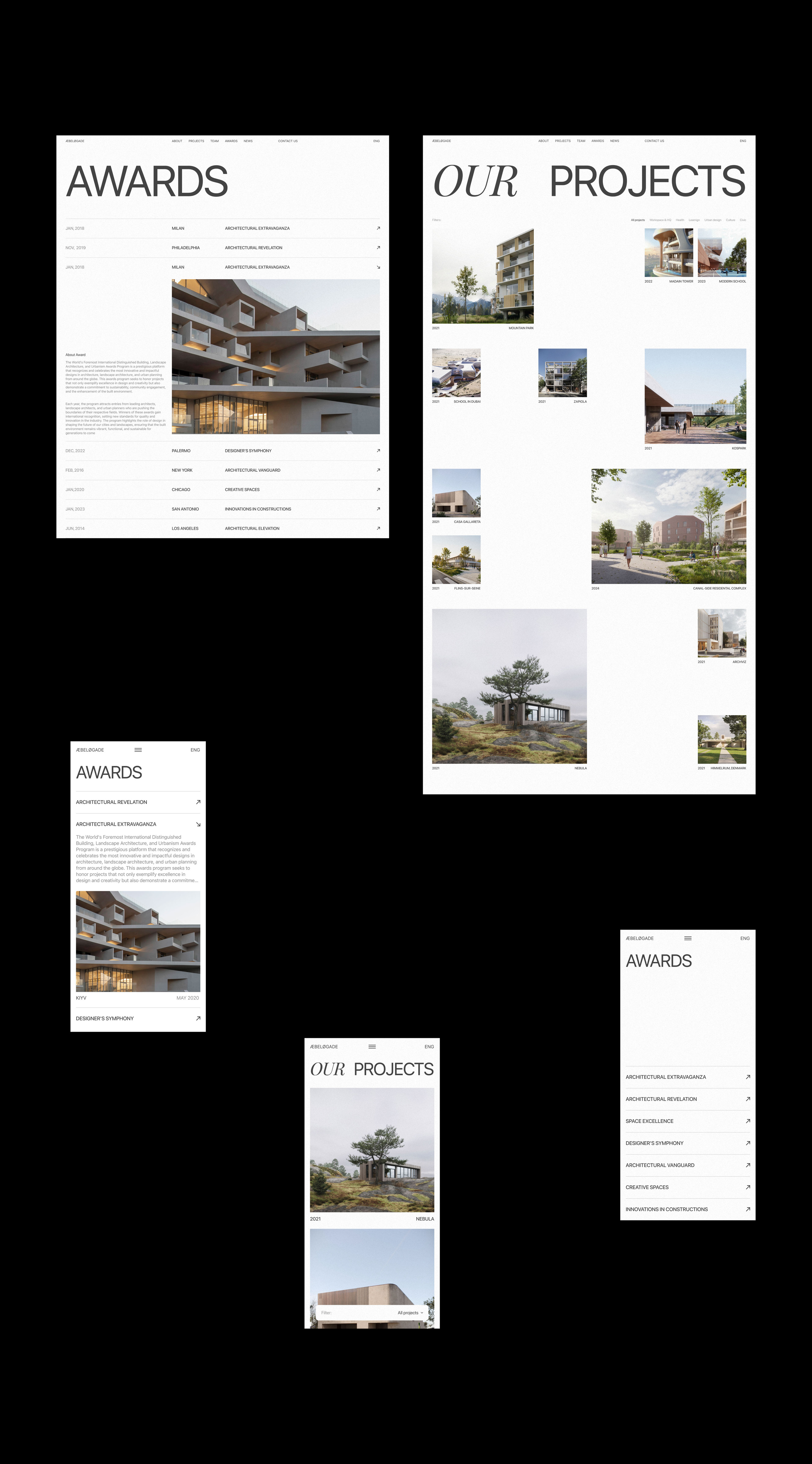 Æbeløgade — Architecture Bureau — Изображение №9 — Интерфейсы, Брендинг на Dprofile