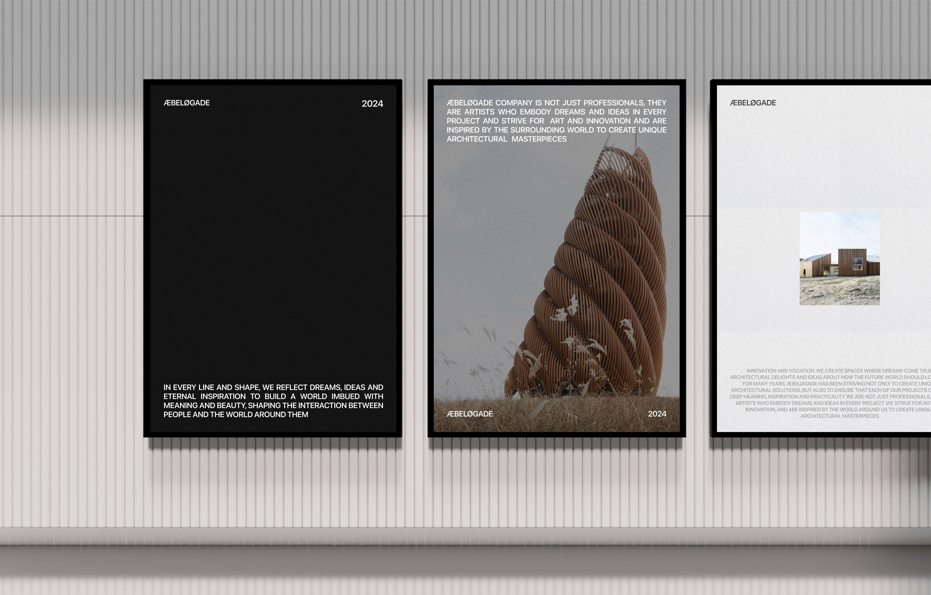 Æbeløgade — Architecture Bureau — Изображение №5 — Интерфейсы, Брендинг на Dprofile