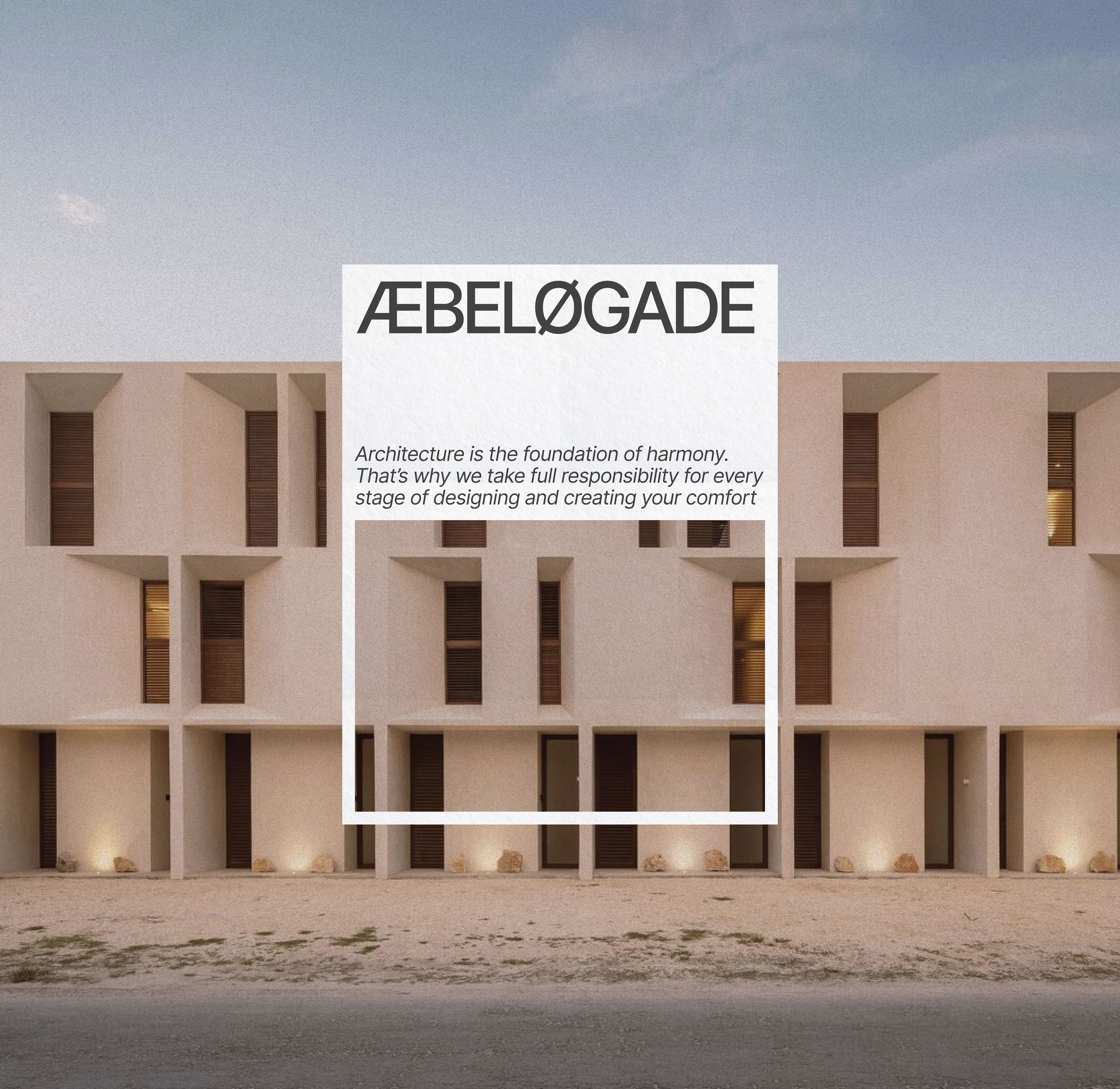Æbeløgade — Architecture Bureau — Изображение №3 — Интерфейсы, Брендинг на Dprofile