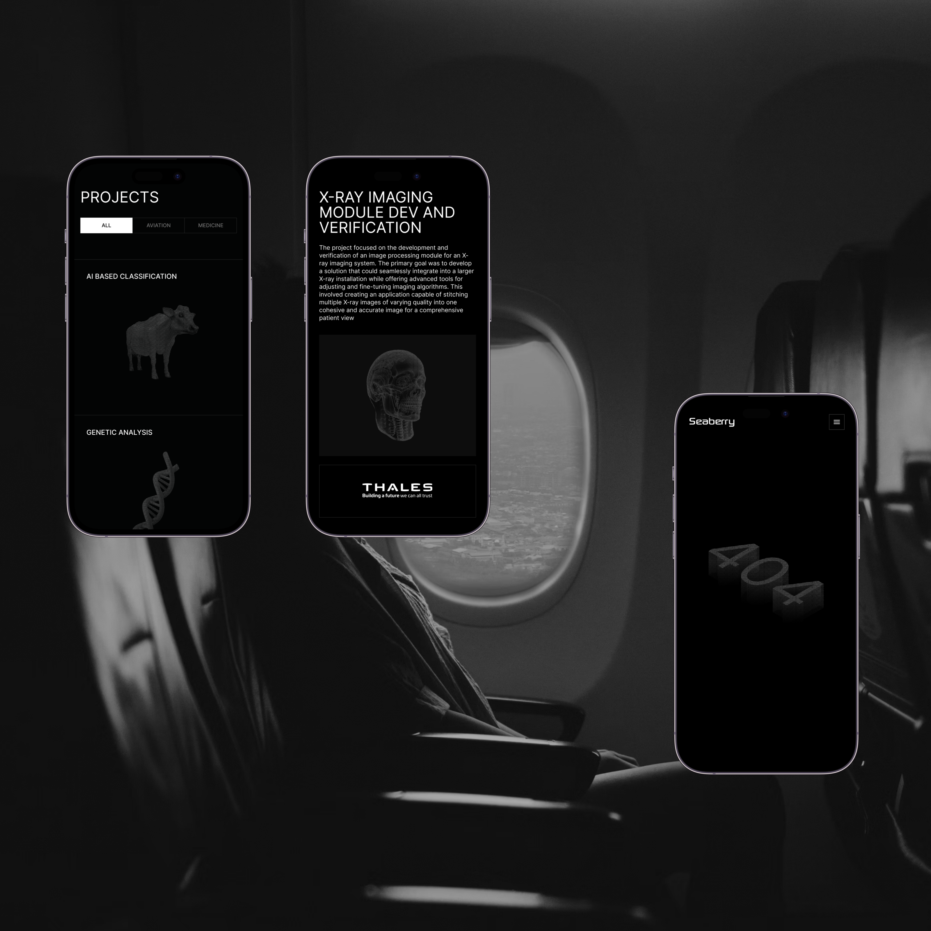 Seaberry — Aviation and Medical Soft Developer — Изображение №8 — Интерфейсы, Брендинг на Dprofile