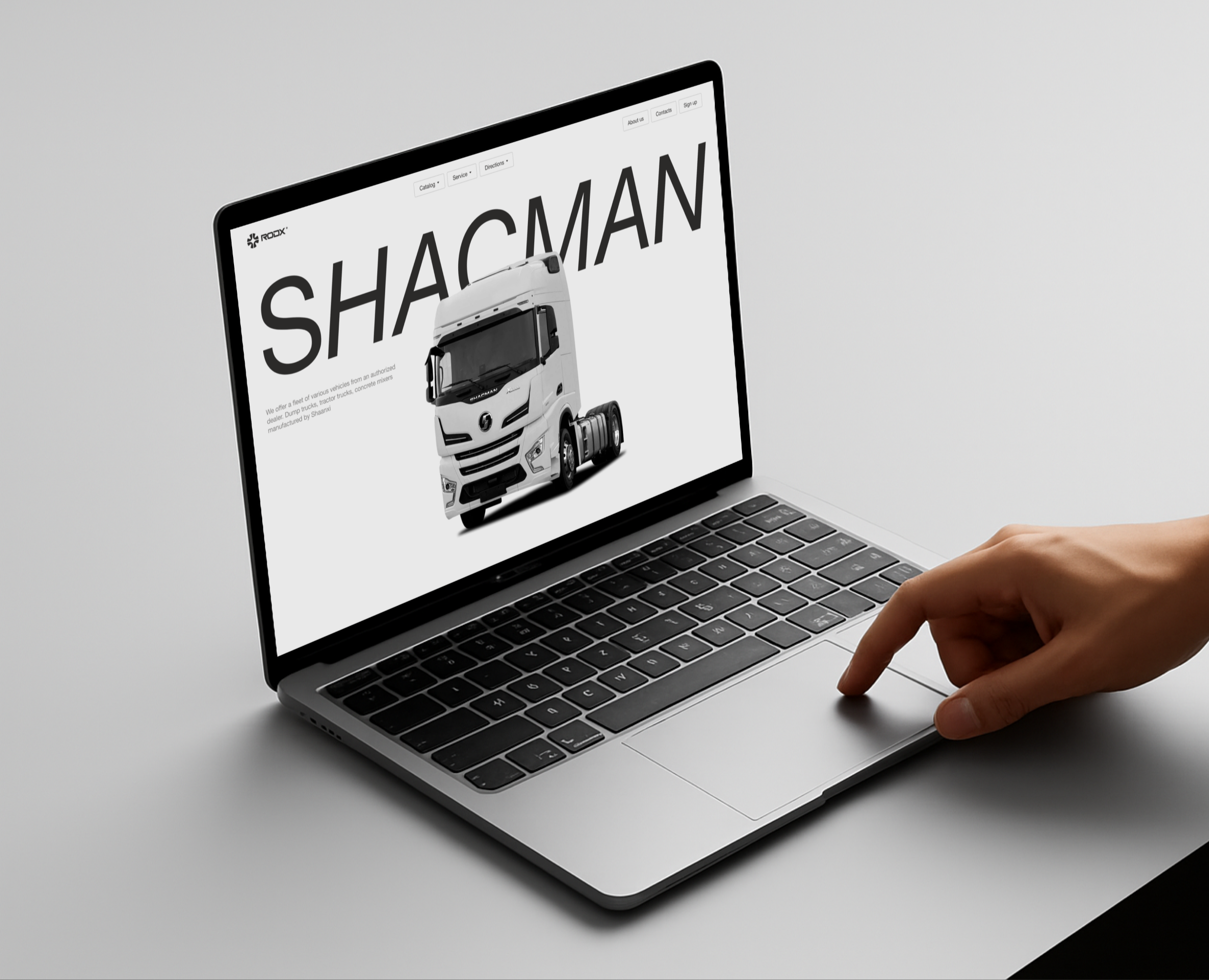 RODX — Truck Store and Manufacturer — Интерфейсы на Dprofile