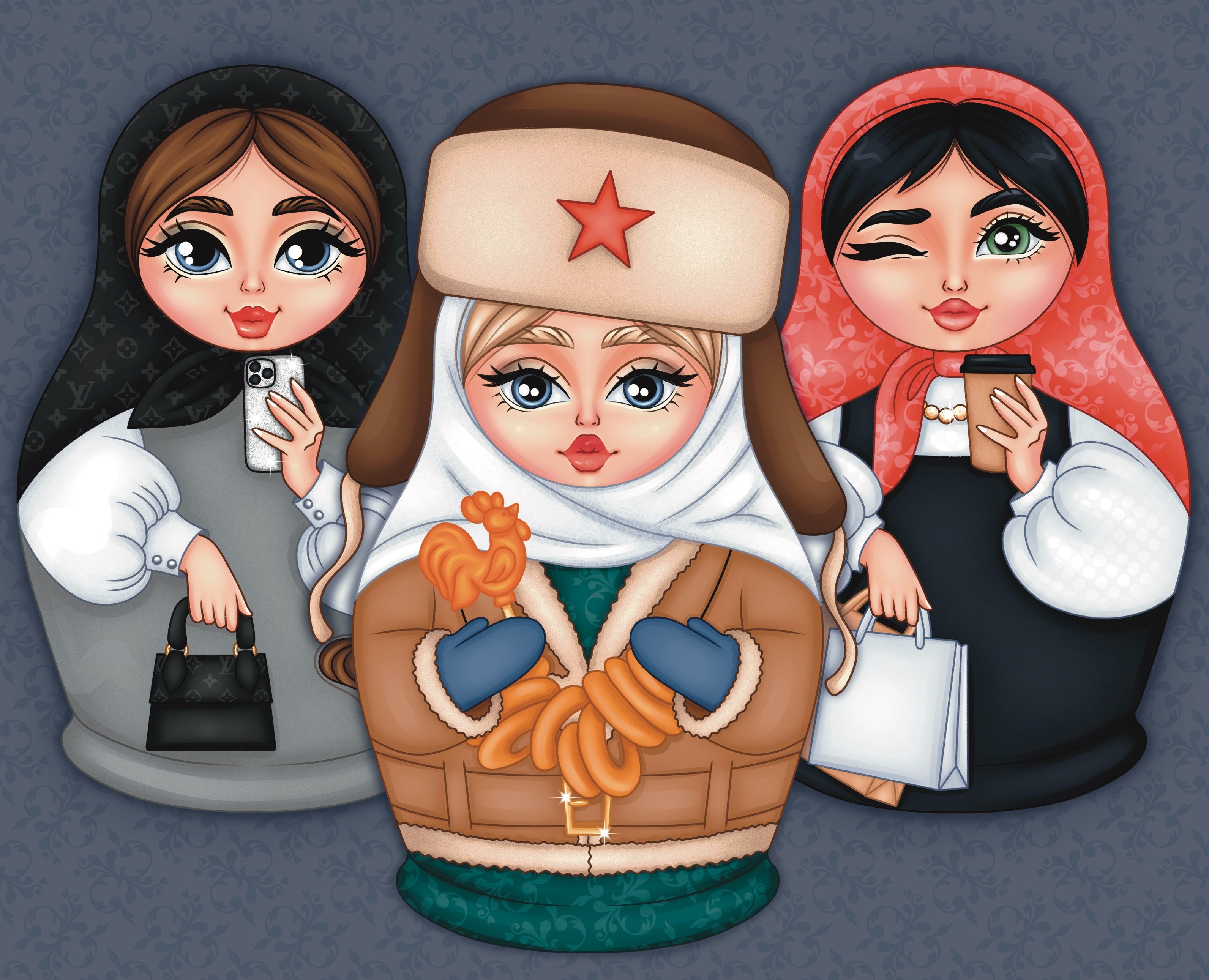 Матрешки на Dprofile