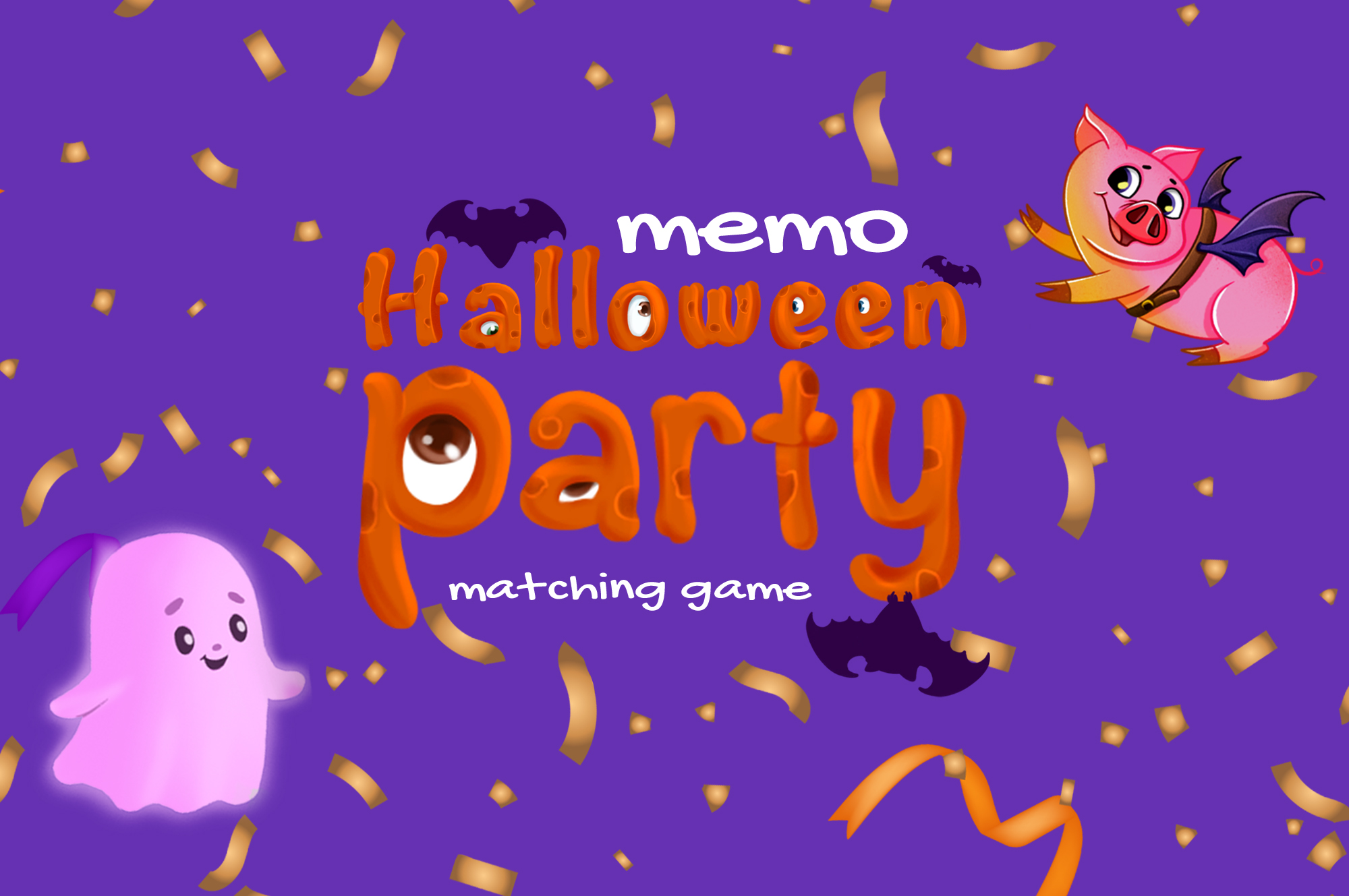 Настольная игра мемо "Halloween party " ч.1 — Изображение №1 — Брендинг, Иллюстрация на Dprofile