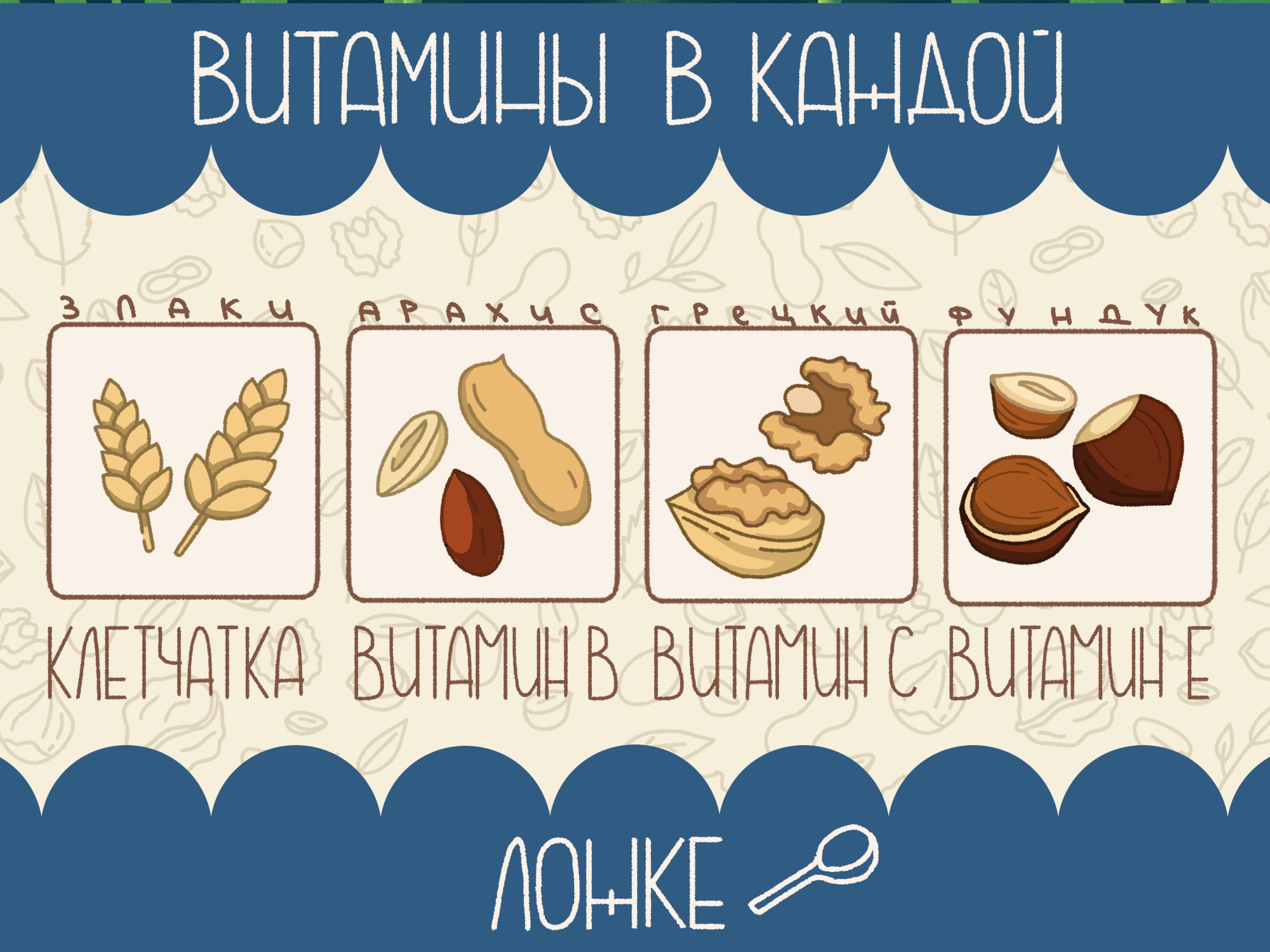 Проект упаковки хлопьев "CRISPY NUTS" — Изображение №2 — Брендинг, Иллюстрация на Dprofile