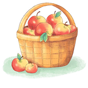 How Shushunya went for apples. Children's book — Изображение №2 — Иллюстрация на Dprofile