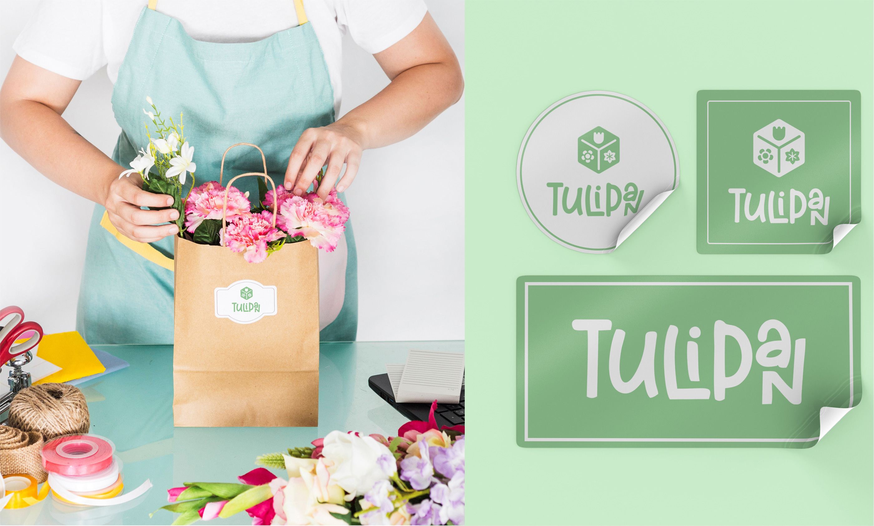 BRANDING / FLOWER'S DELIVERY — Изображение №5 — Брендинг на Dprofile