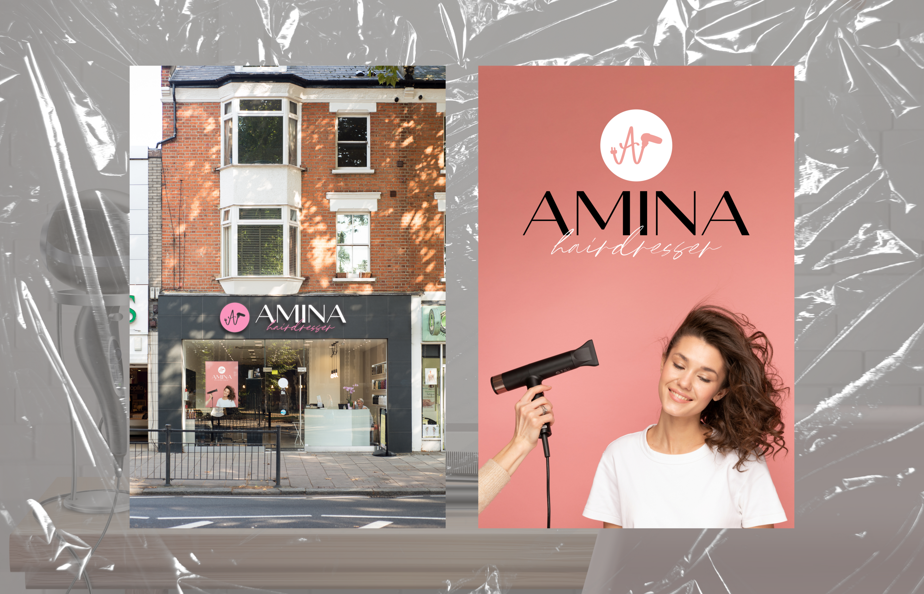 Amina Hairdresser | Personal brand — Изображение №8 — Брендинг на Dprofile