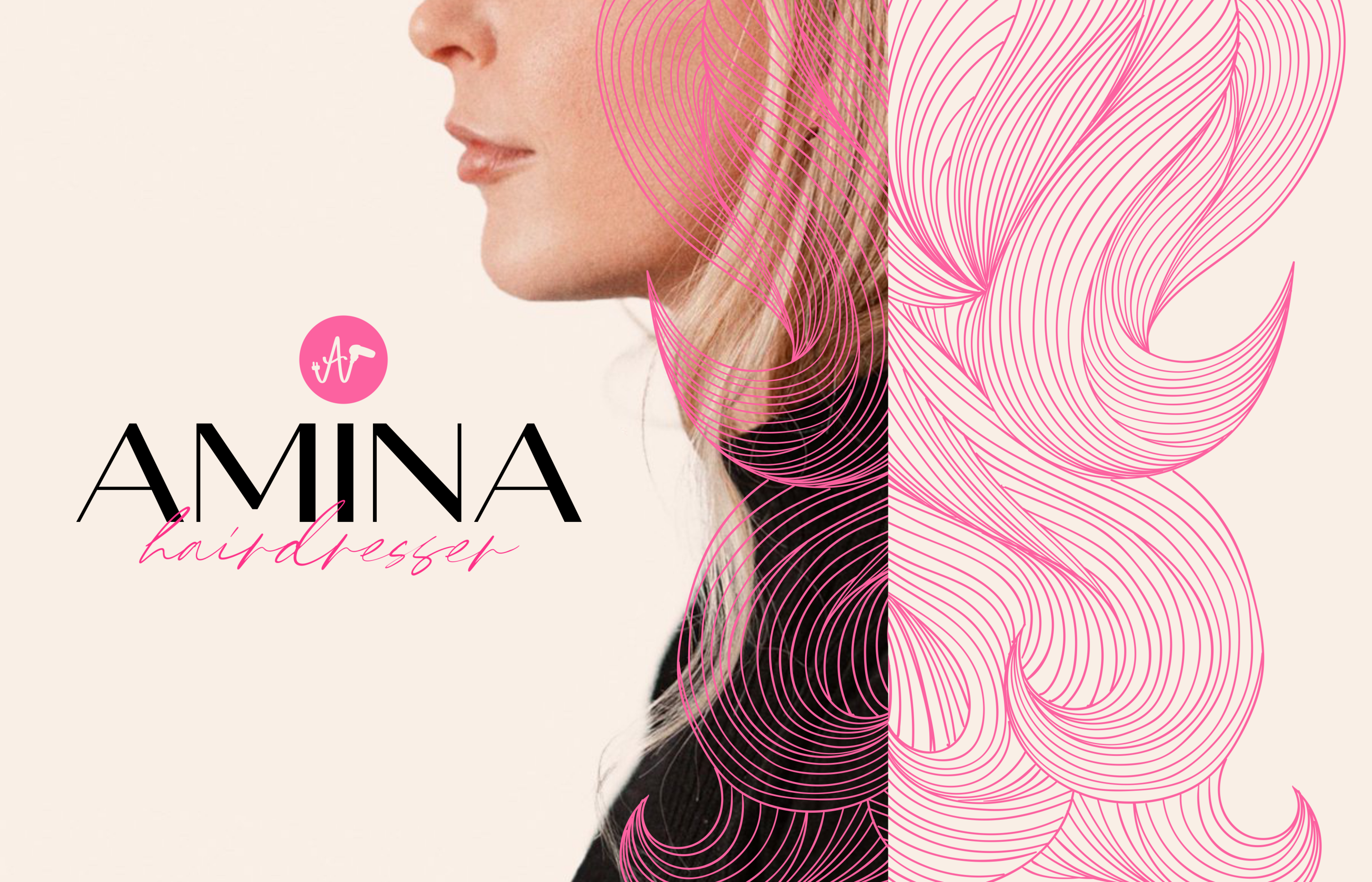 Amina Hairdresser | Personal brand — Изображение №1 — Брендинг на Dprofile