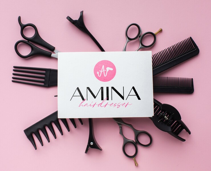 Amina Hairdresser | Personal brand — Брендинг на Dprofile