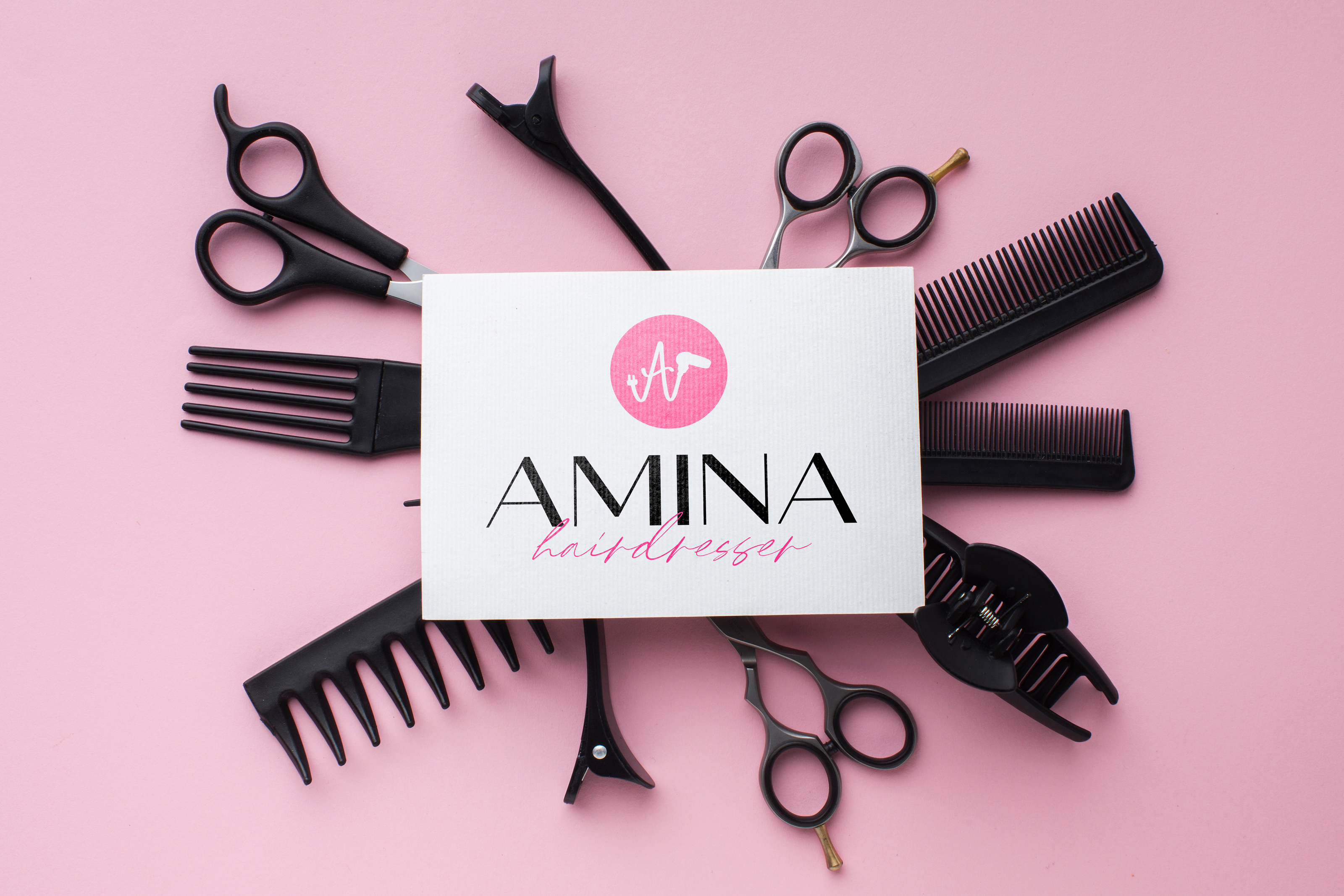 Amina Hairdresser | Personal brand — Изображение №2 — Брендинг на Dprofile