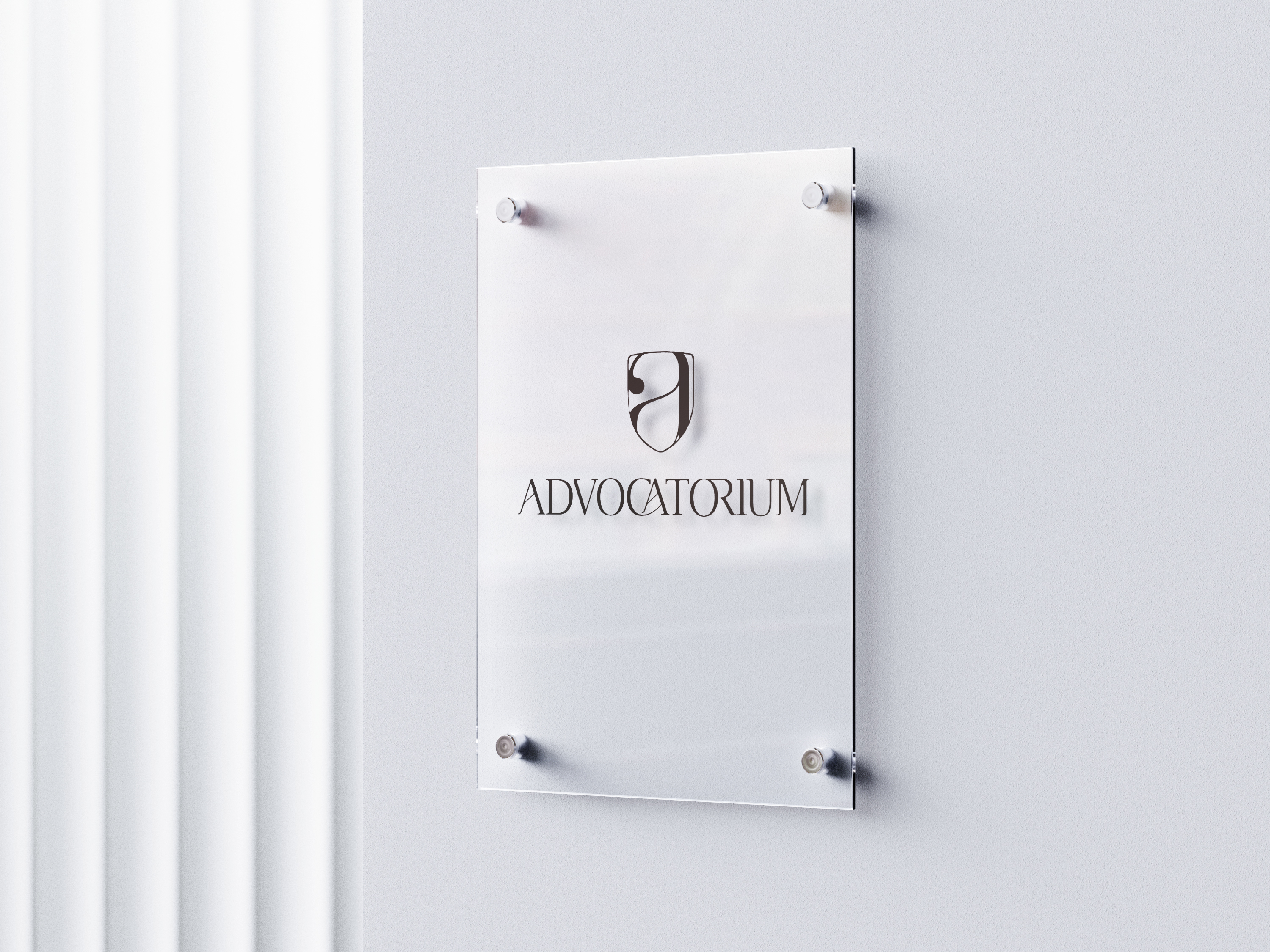 Логотип для адвокатского бюро ADVOCATORIUM — Изображение №8 — Брендинг на Dprofile