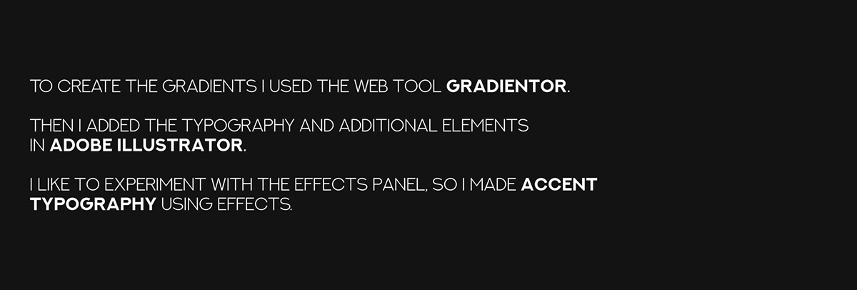 Gradient posters — Изображение №2 — Графика на Dprofile