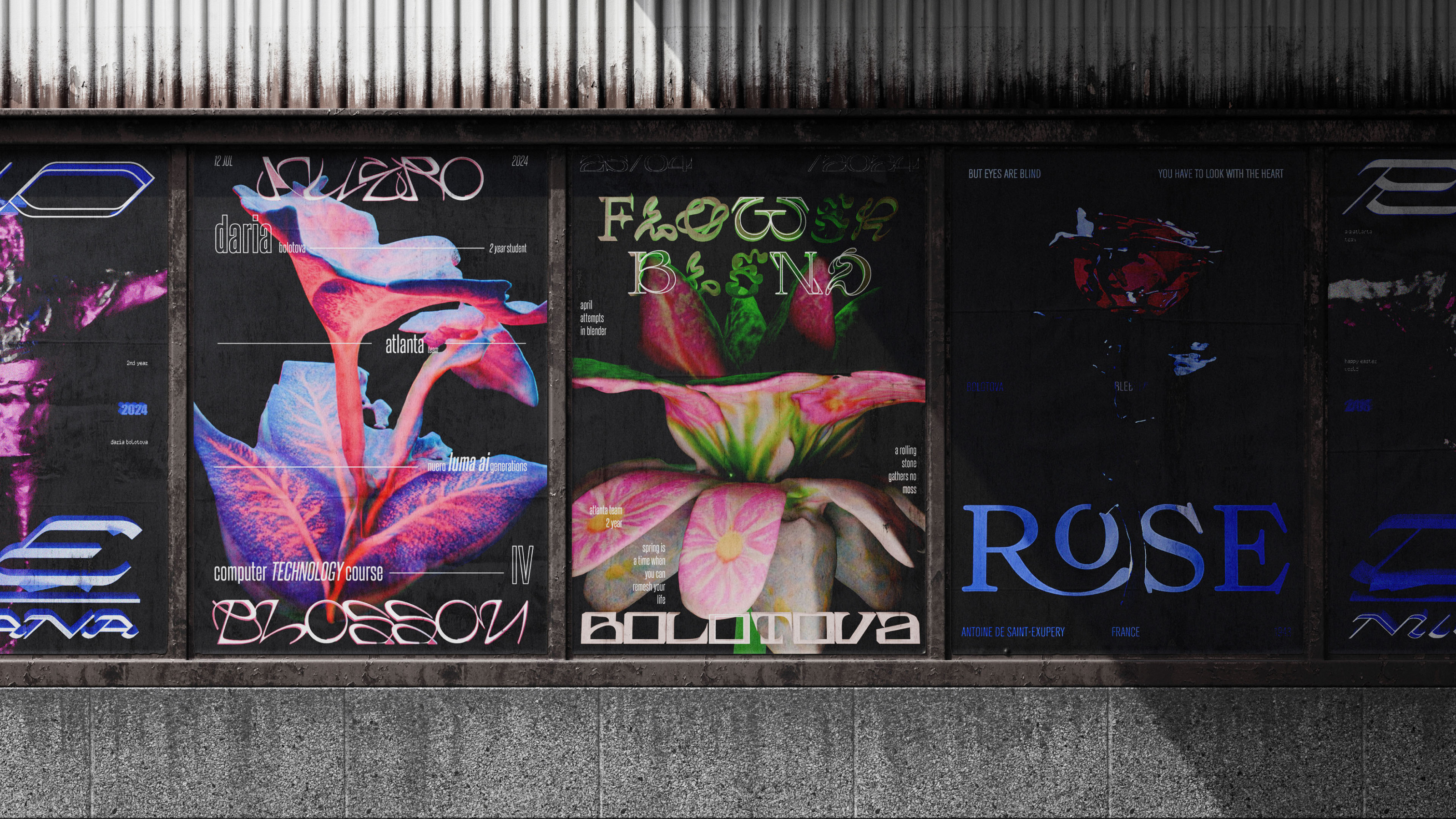 POSTERFOLIO 2024 | poster collection II — Изображение №7 — Иллюстрация, Графика на Dprofile