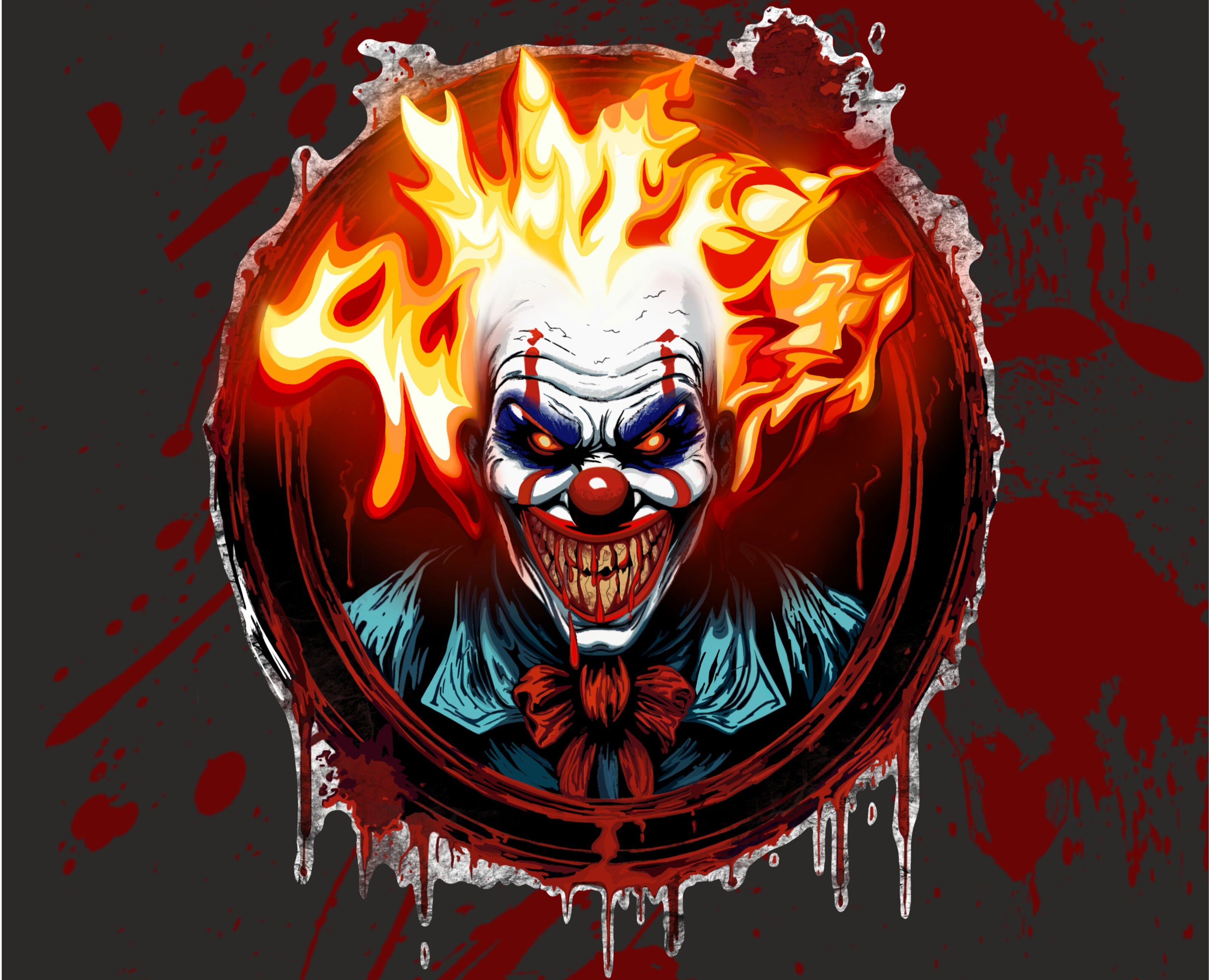 Пламенеющий клоун на Dprofile