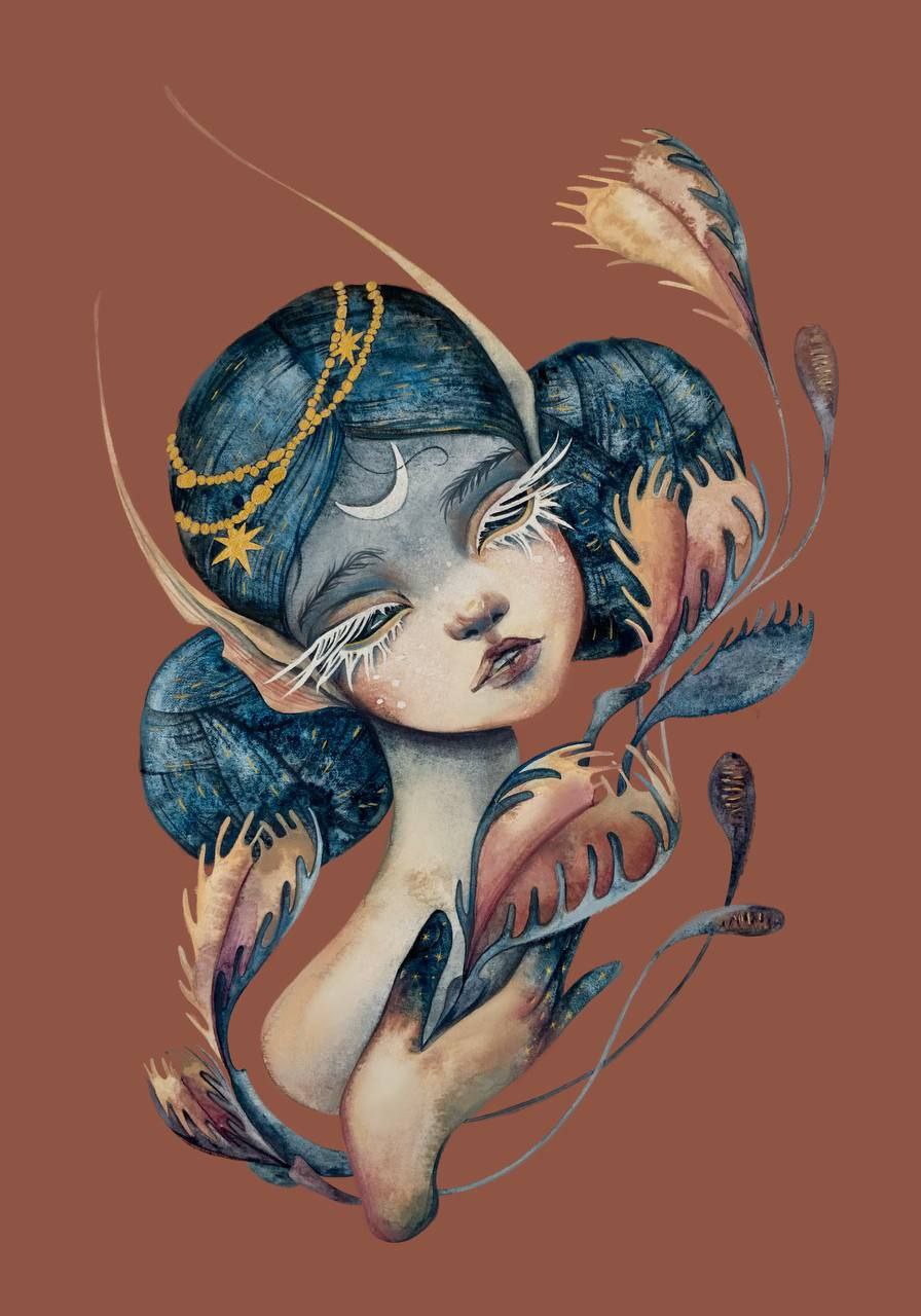 Серия работ Лунные сны — Изображение №13 — Иллюстрация, Графика на Dprofile