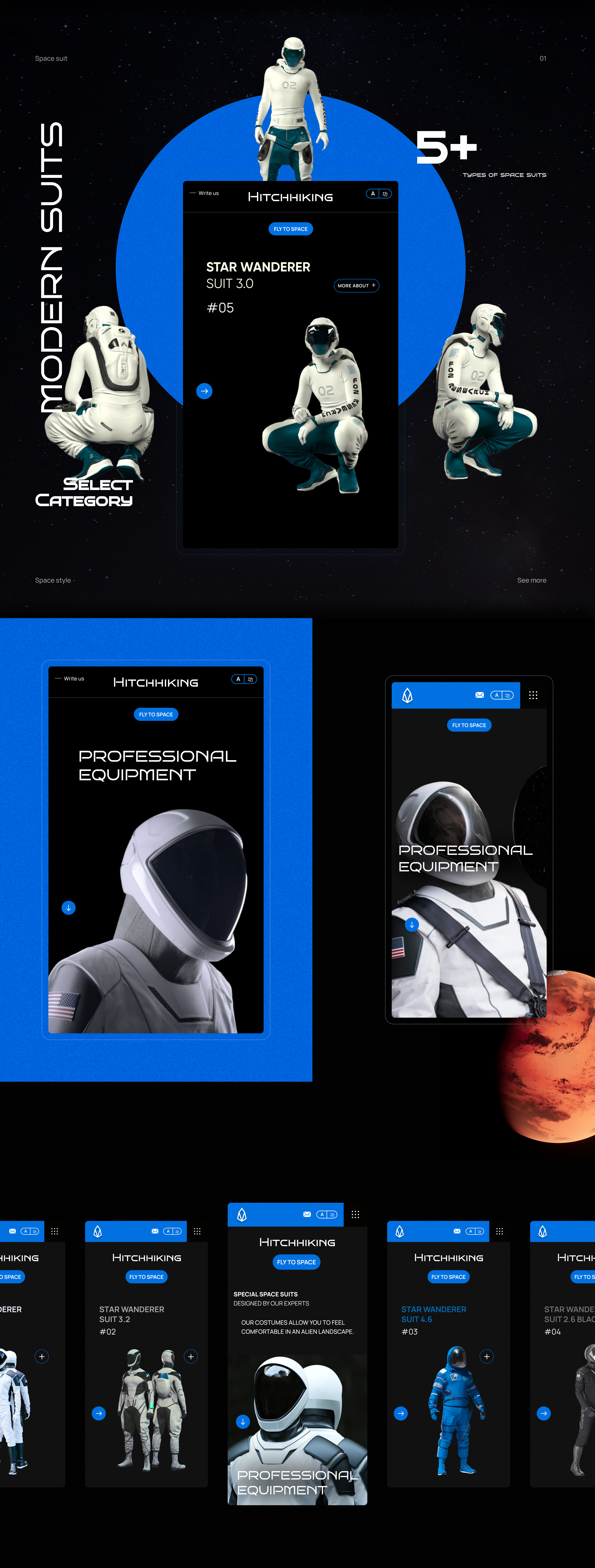 Концепт cайта Cosmic Travel — Изображение №9 — Интерфейсы на Dprofile