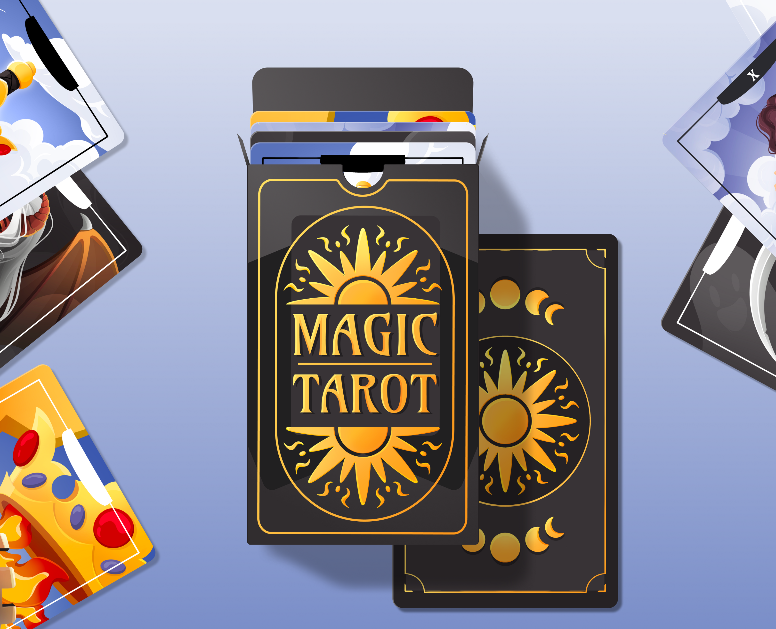 Карты таро Иллюстрации — Иллюстрация, Графика на Dprofile