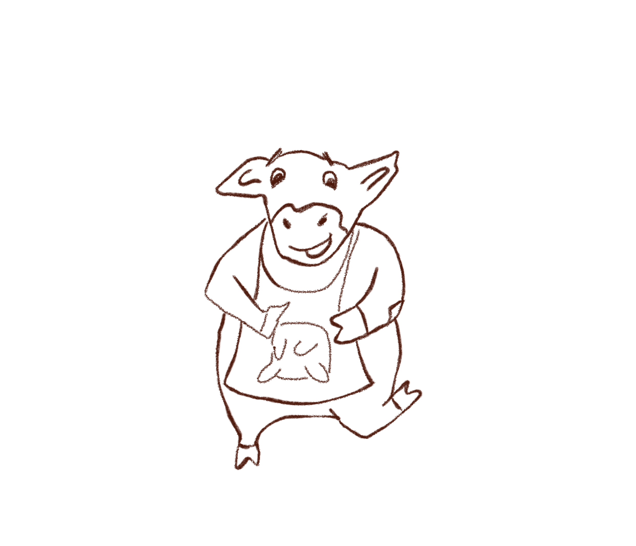 Иллюстрация/Персонаж для бренда молочной продукции — Изображение №7 — Иллюстрация, Графика на Dprofile