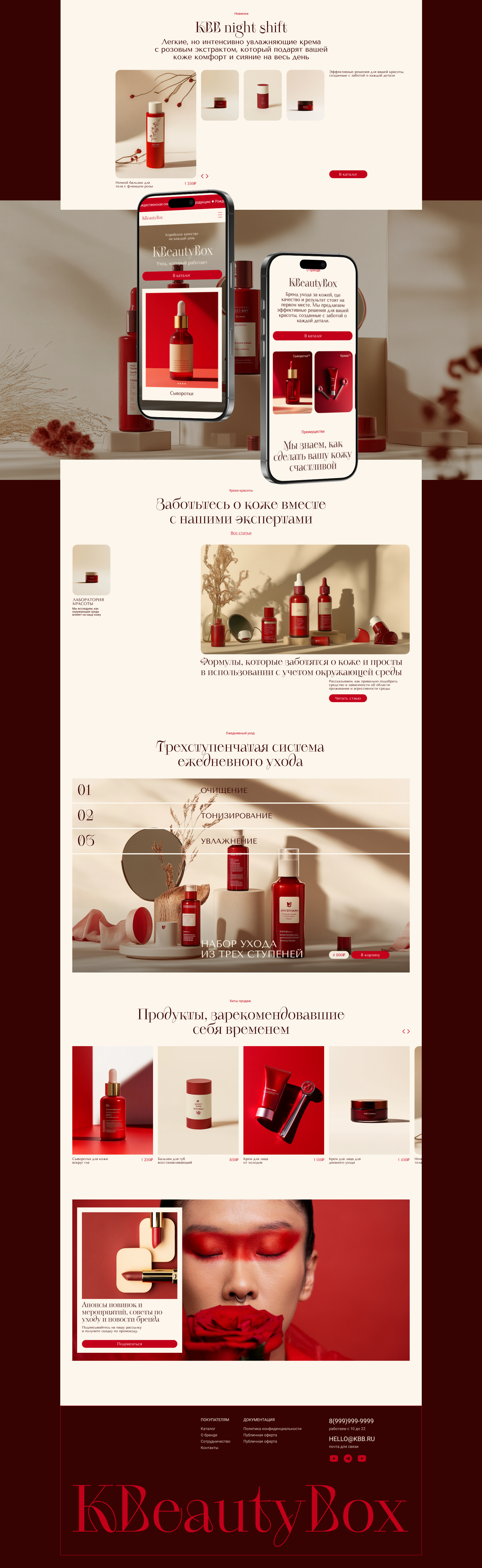 KBeautyBox — Изображение №4 — Интерфейсы, Брендинг на Dprofile