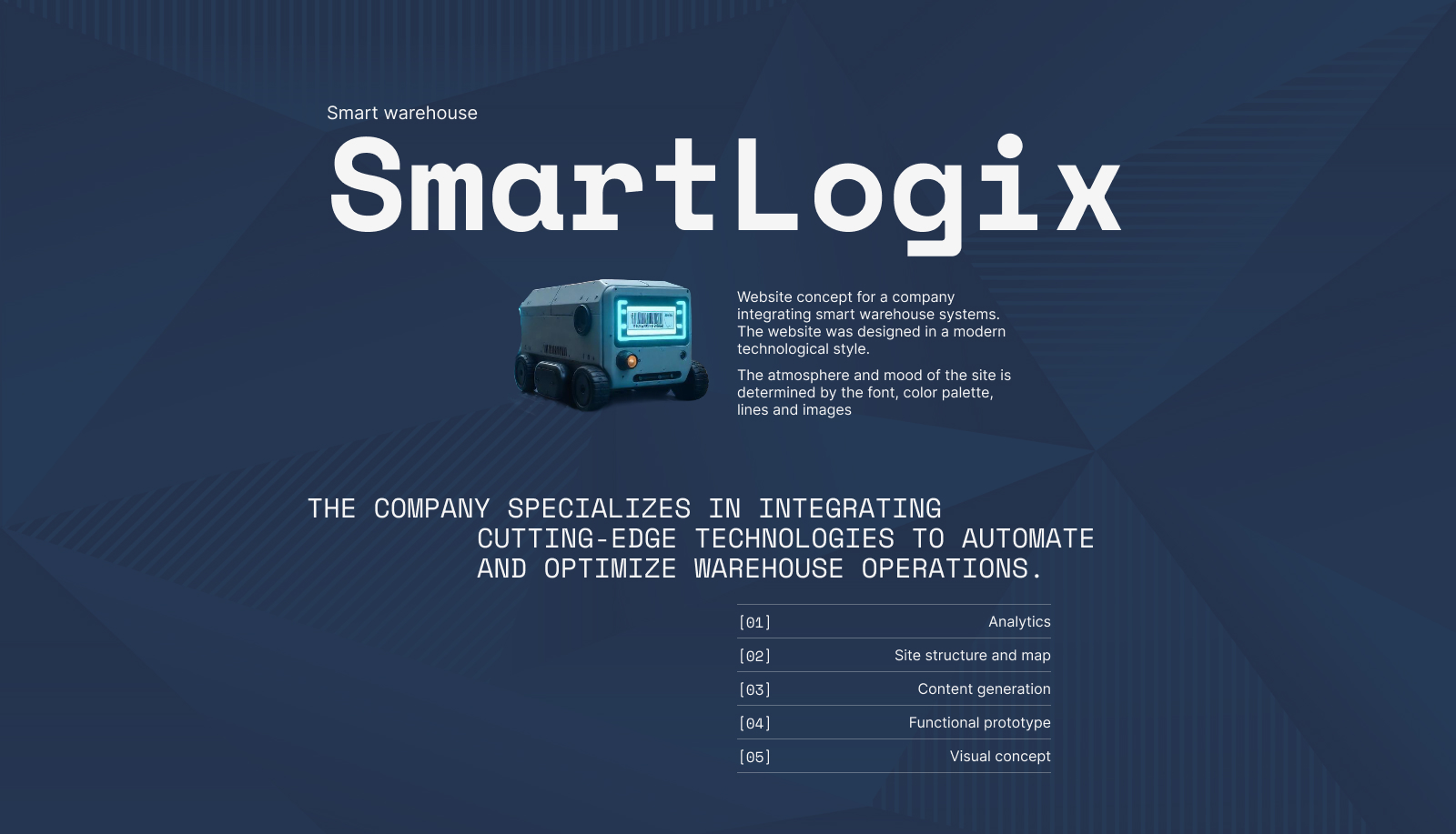 Smart Warehouse — Изображение №2 — Интерфейсы, Брендинг на Dprofile