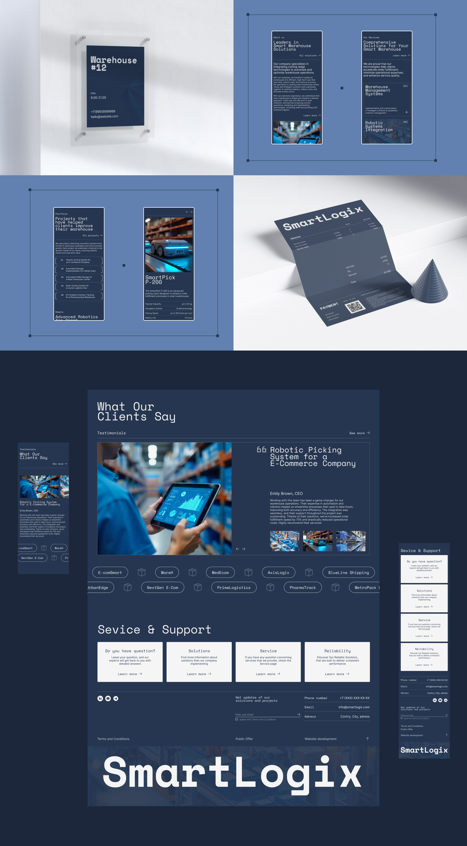 Smart Warehouse — Изображение №6 — Интерфейсы, Брендинг на Dprofile