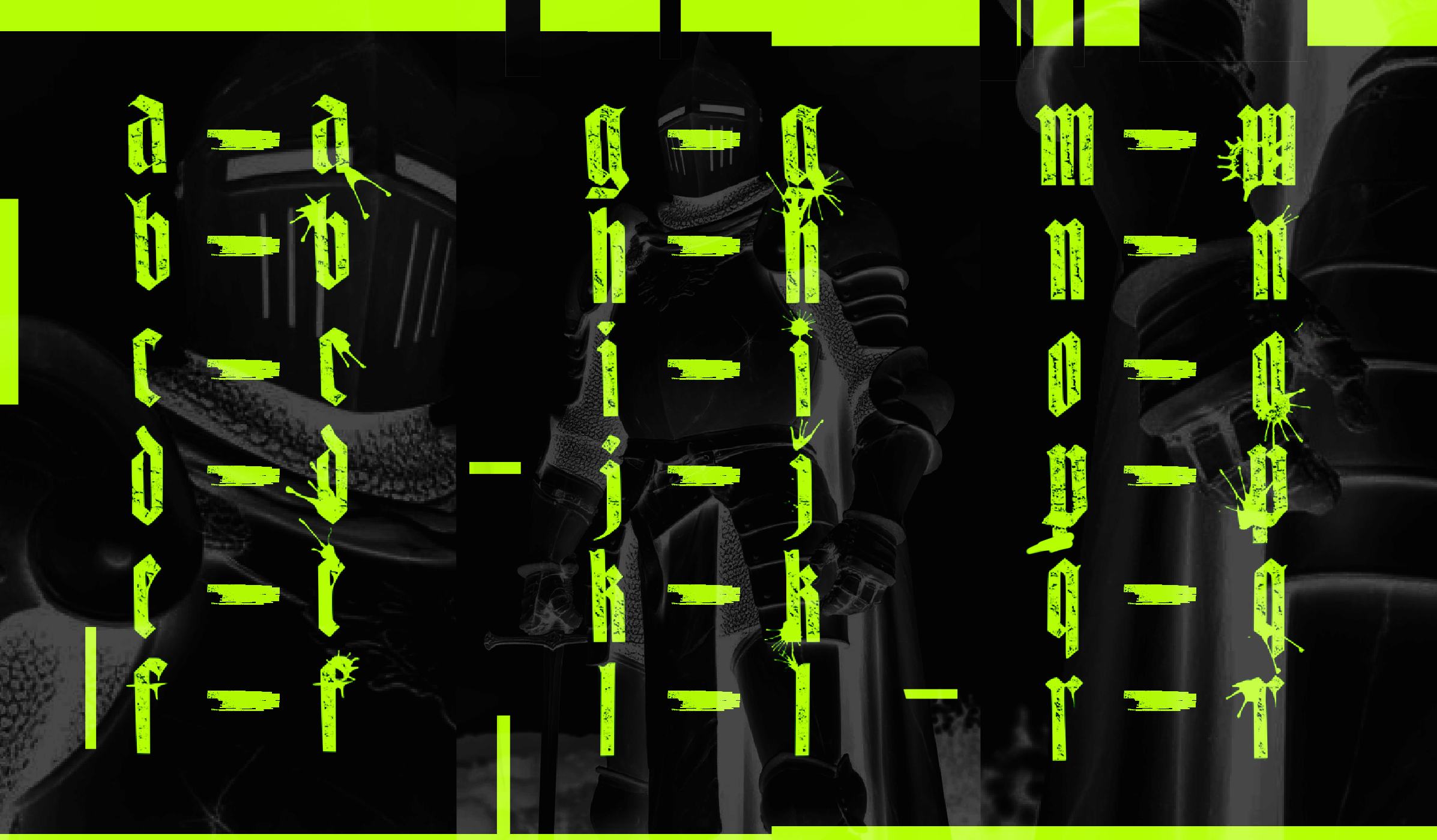 MessyPrescisa Display Typeface — Изображение №3 — Графика на Dprofile