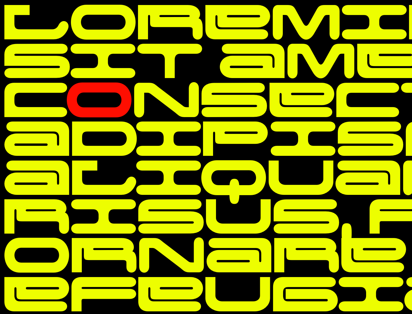 DIBE | 2025 — экспериментальный акцидентный шрифт — Изображение №4 — Брендинг, Графика на Dprofile