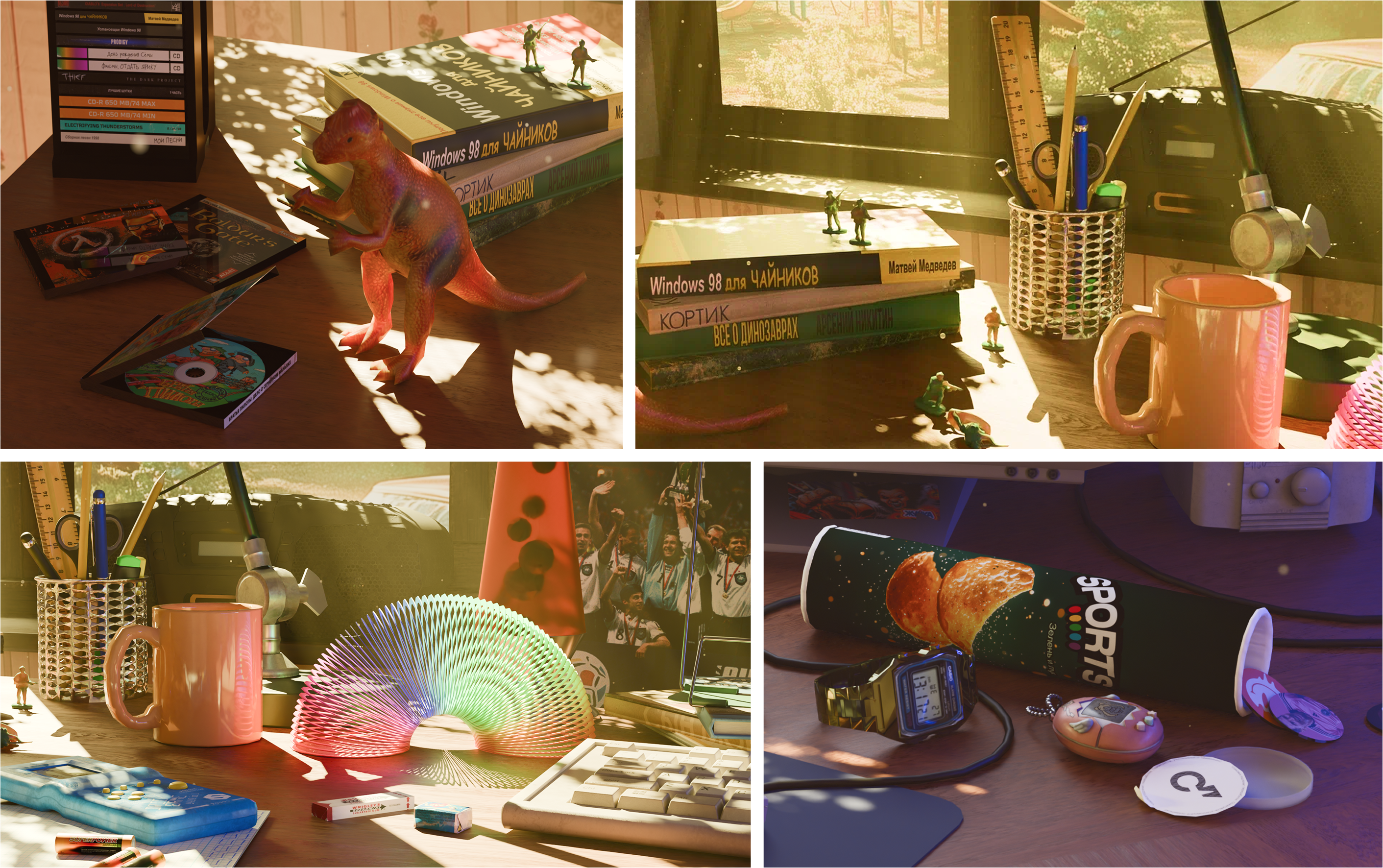 Игровой спецпроект «Кэпсы» — Изображение №3 — 3D, Маркетинг на Dprofile