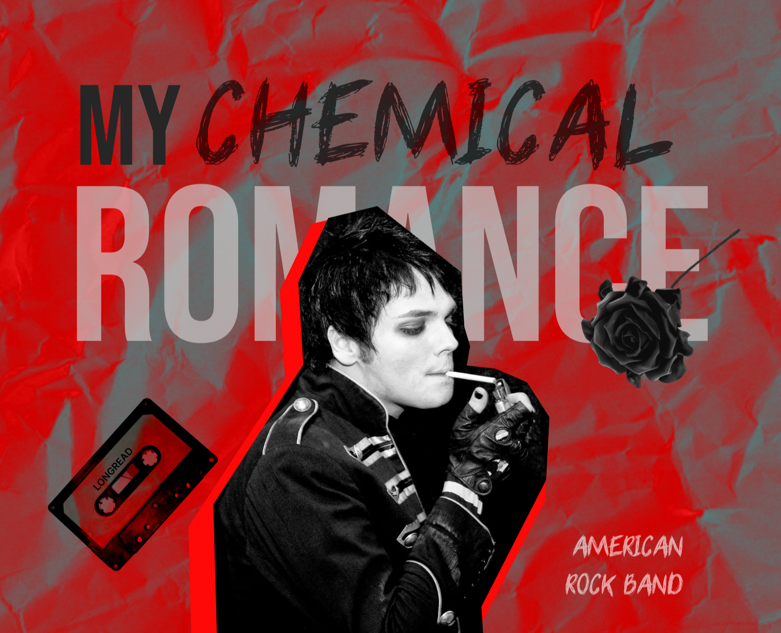 Лонгрид My chemical romance — Интерфейсы, Иллюстрация на Dprofile