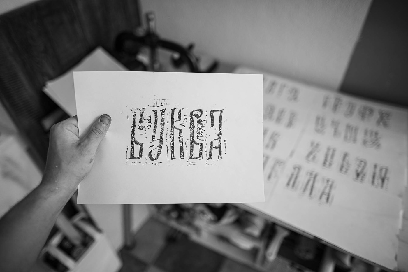 Шрифт «Резнович» — Изображение №6 — Иллюстрация, Графика на Dprofile