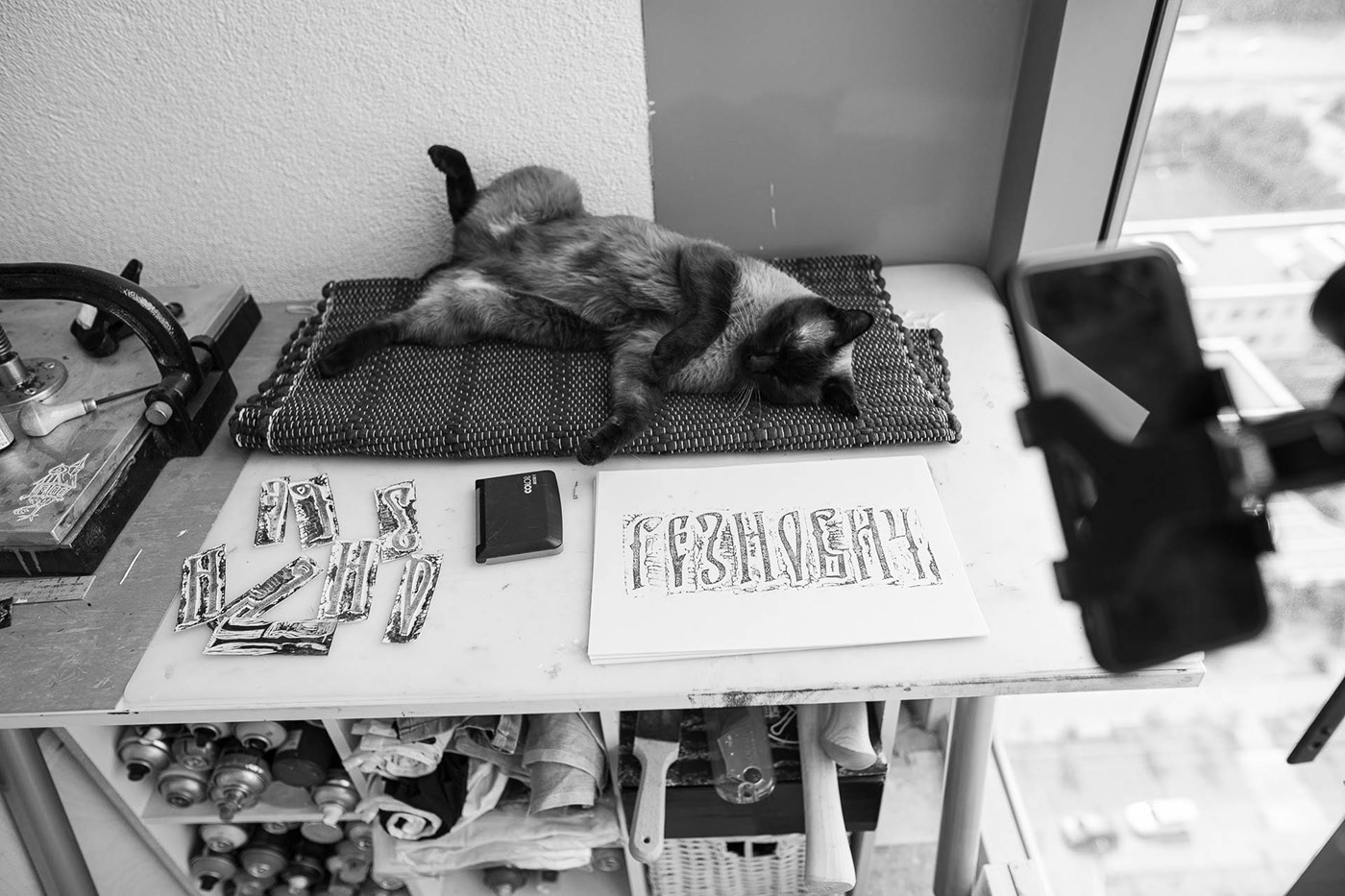 Шрифт «Резнович» — Изображение №8 — Иллюстрация, Графика на Dprofile