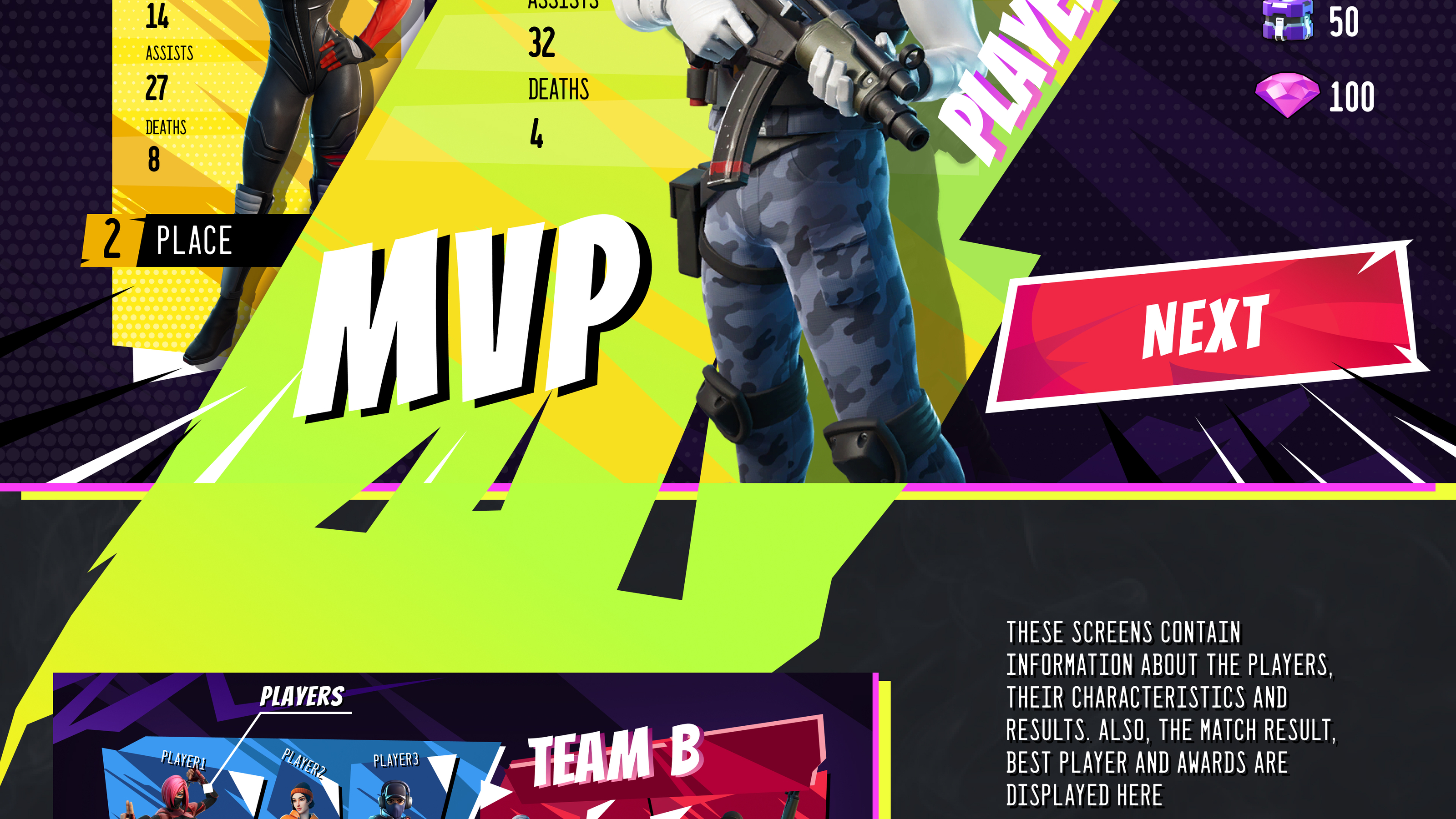 Game UI concept — Изображение №10 — Интерфейсы, Графика на Dprofile