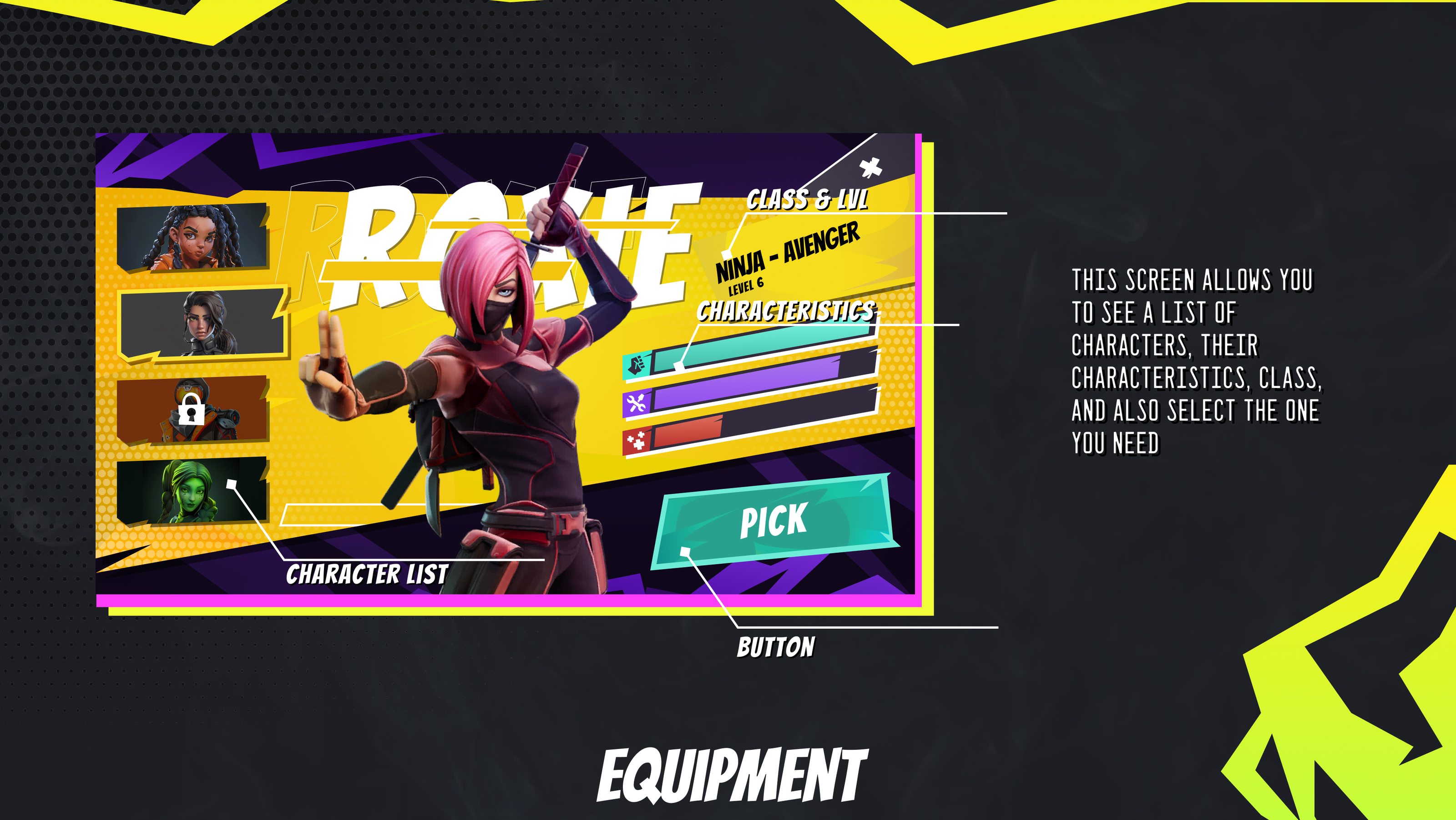 Game UI concept — Изображение №5 — Интерфейсы, Графика на Dprofile
