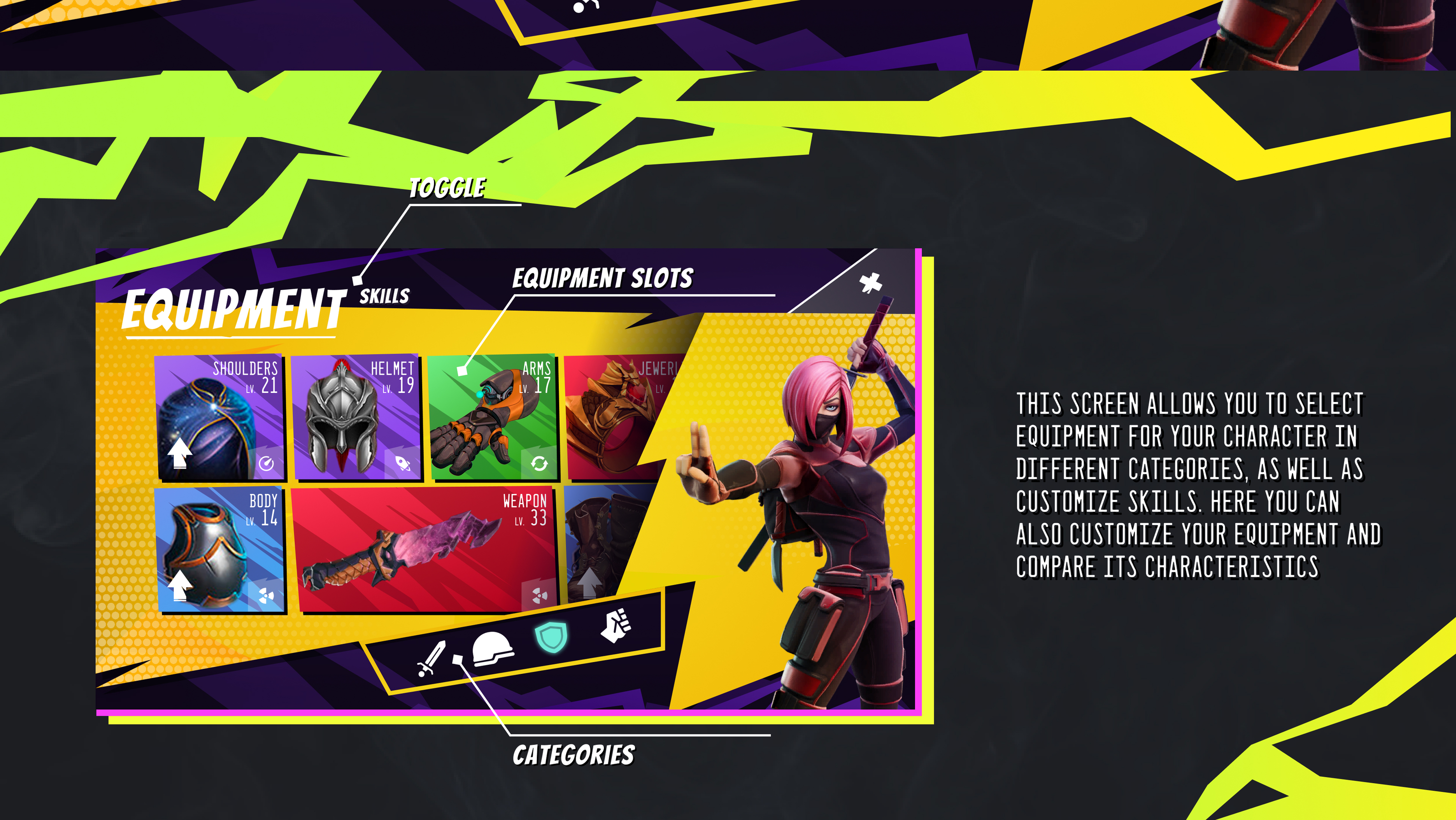Game UI concept — Изображение №7 — Интерфейсы, Графика на Dprofile