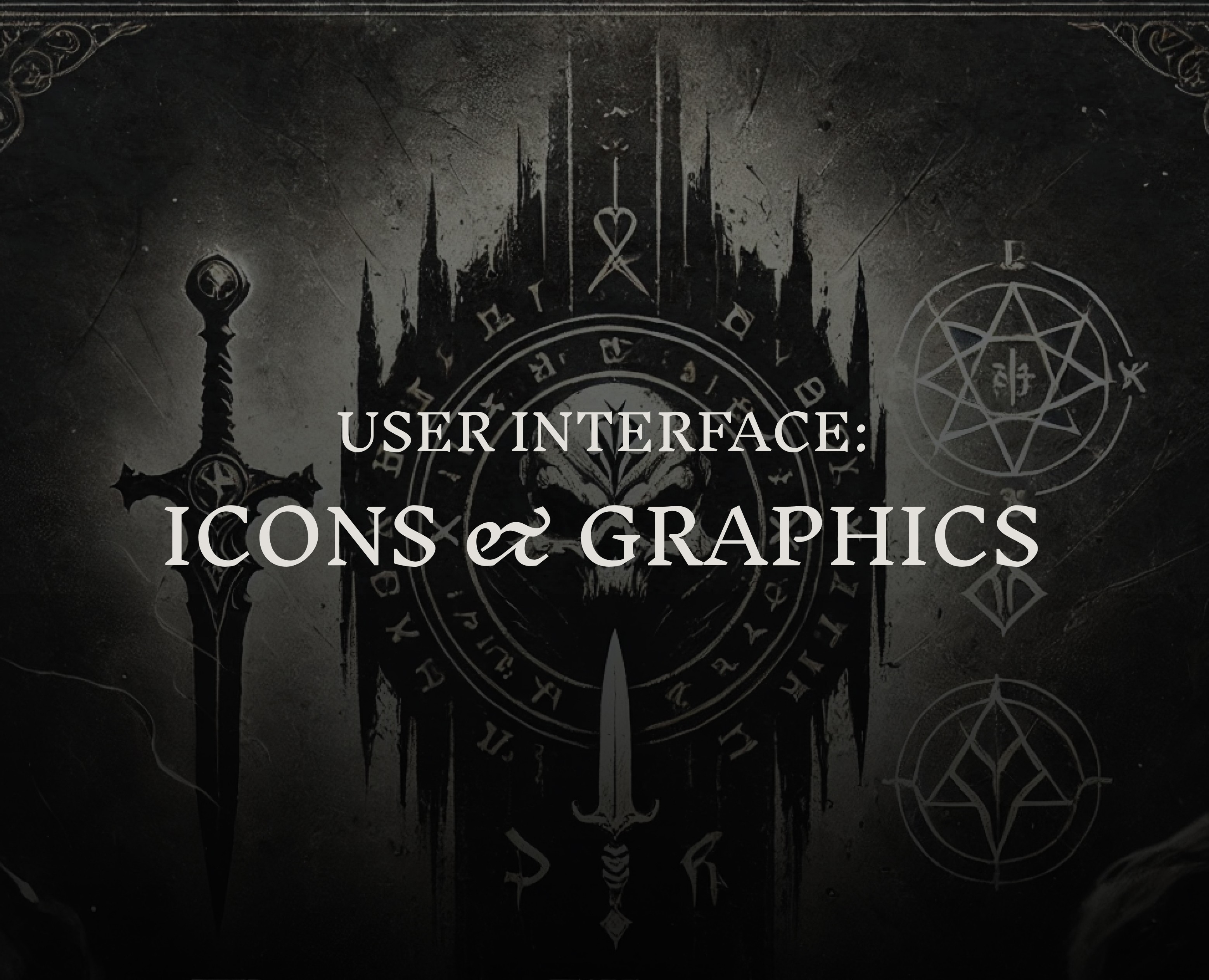 Game Icons&Graphics concept — Интерфейсы, Иллюстрация на Dprofile