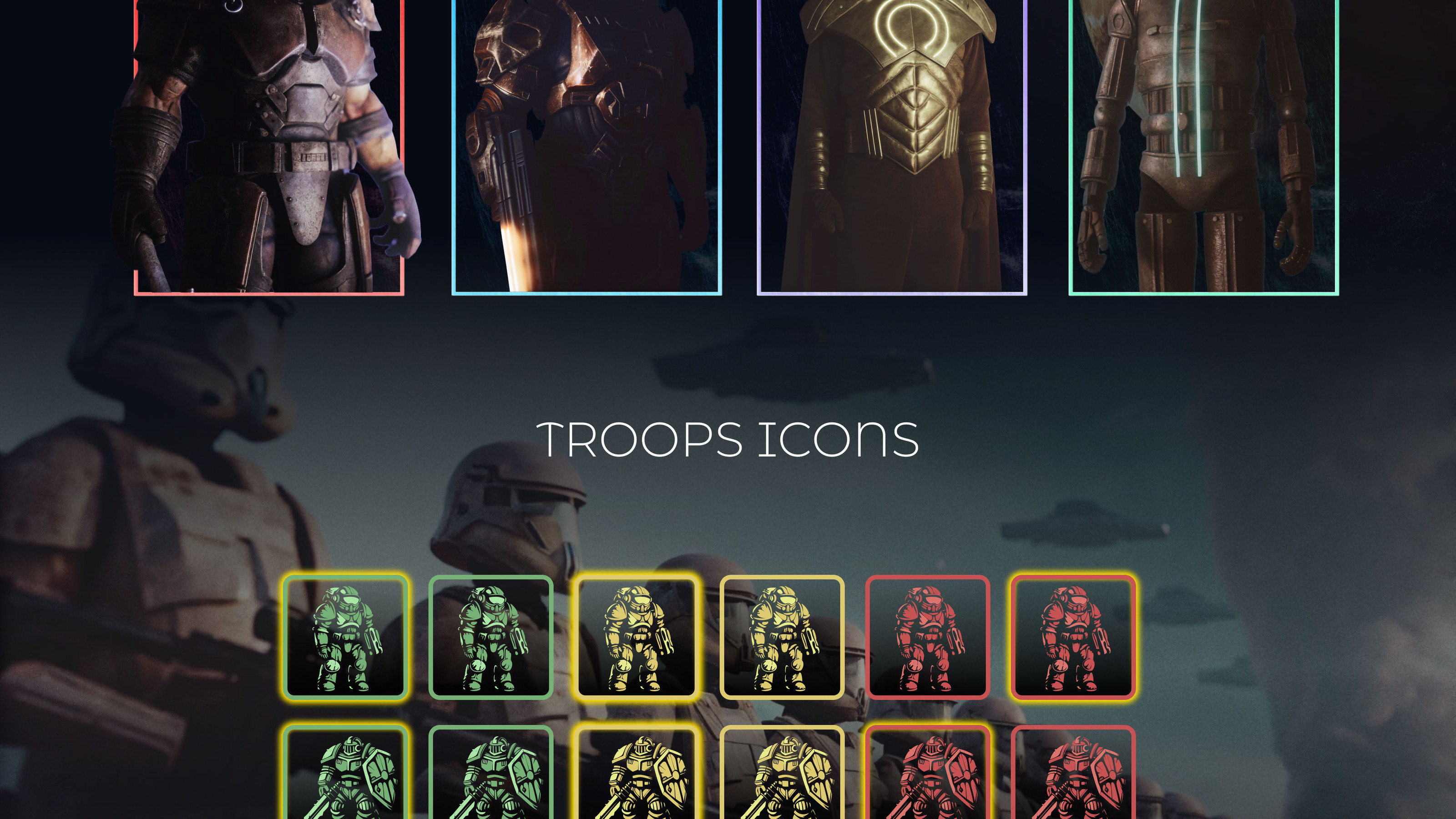 SCI-FI game UI concept — Изображение №10 — Интерфейсы, Графика на Dprofile