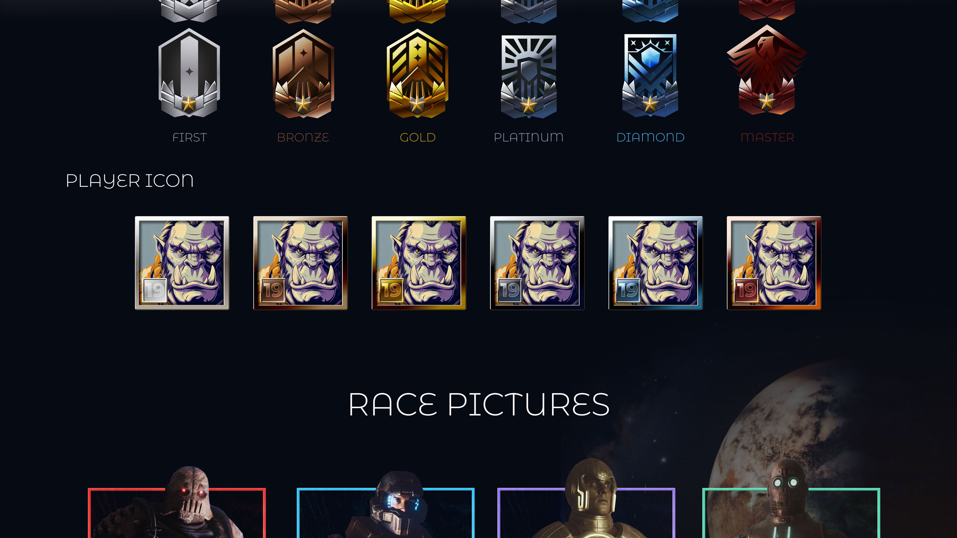 SCI-FI game UI concept — Изображение №9 — Интерфейсы, Графика на Dprofile