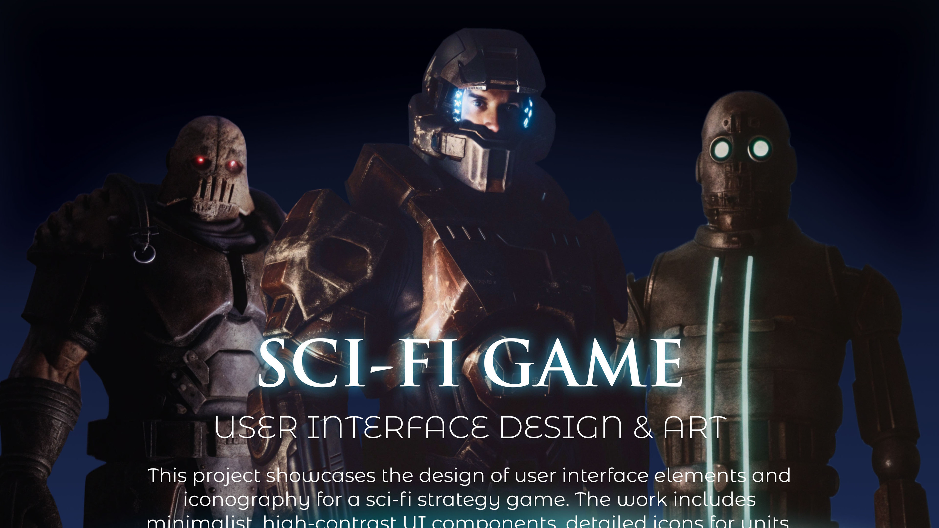 SCI-FI game UI concept — Изображение №1 — Интерфейсы, Графика на Dprofile