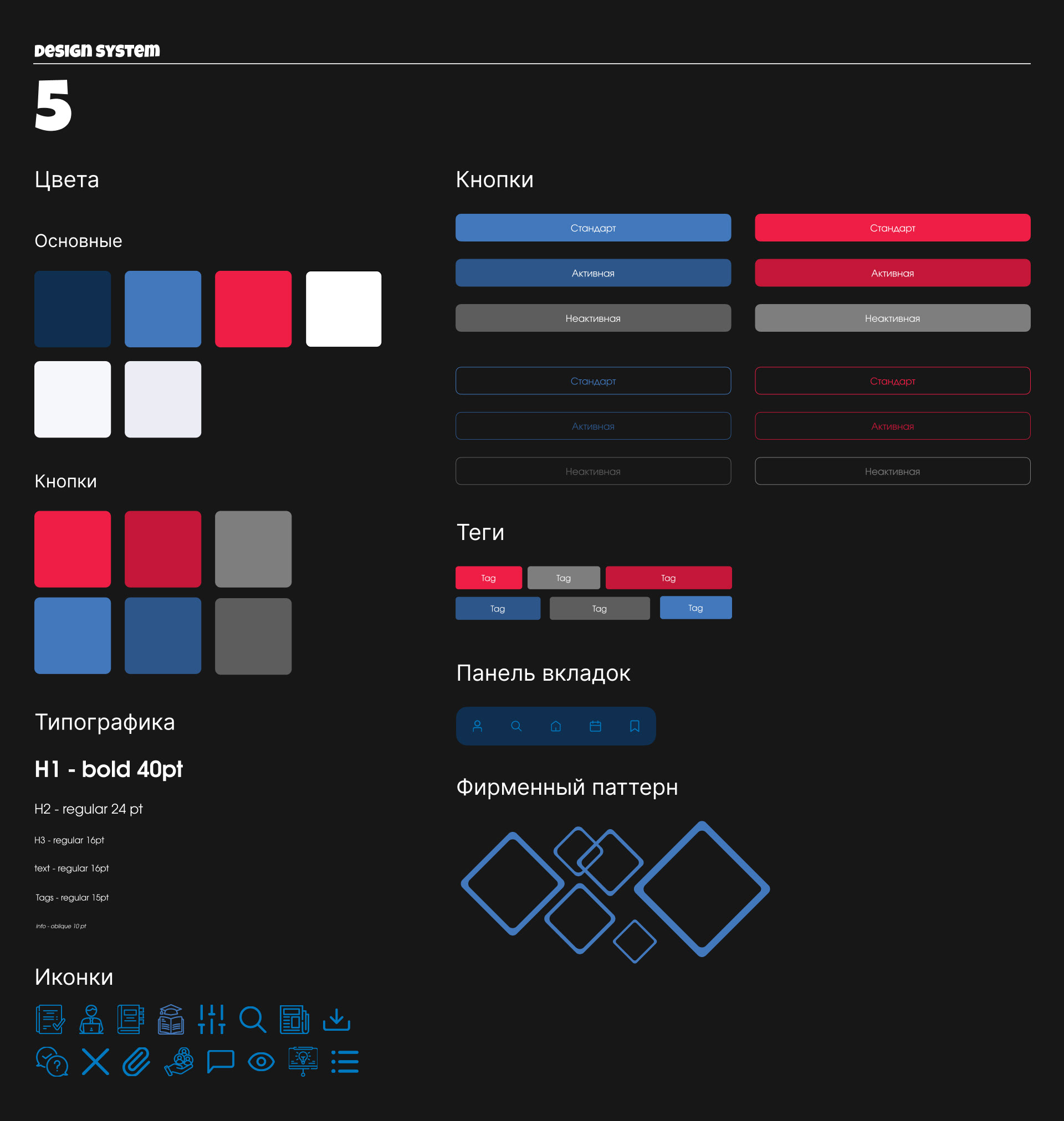 University app design | UI/UX — Изображение №6 — Интерфейсы на Dprofile