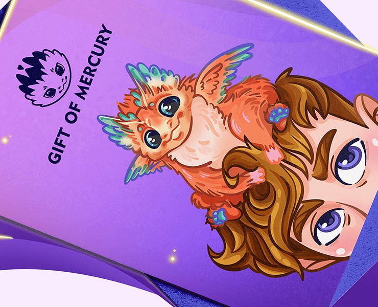Gift of Mercury — Брендинг, Иллюстрация на Dprofile