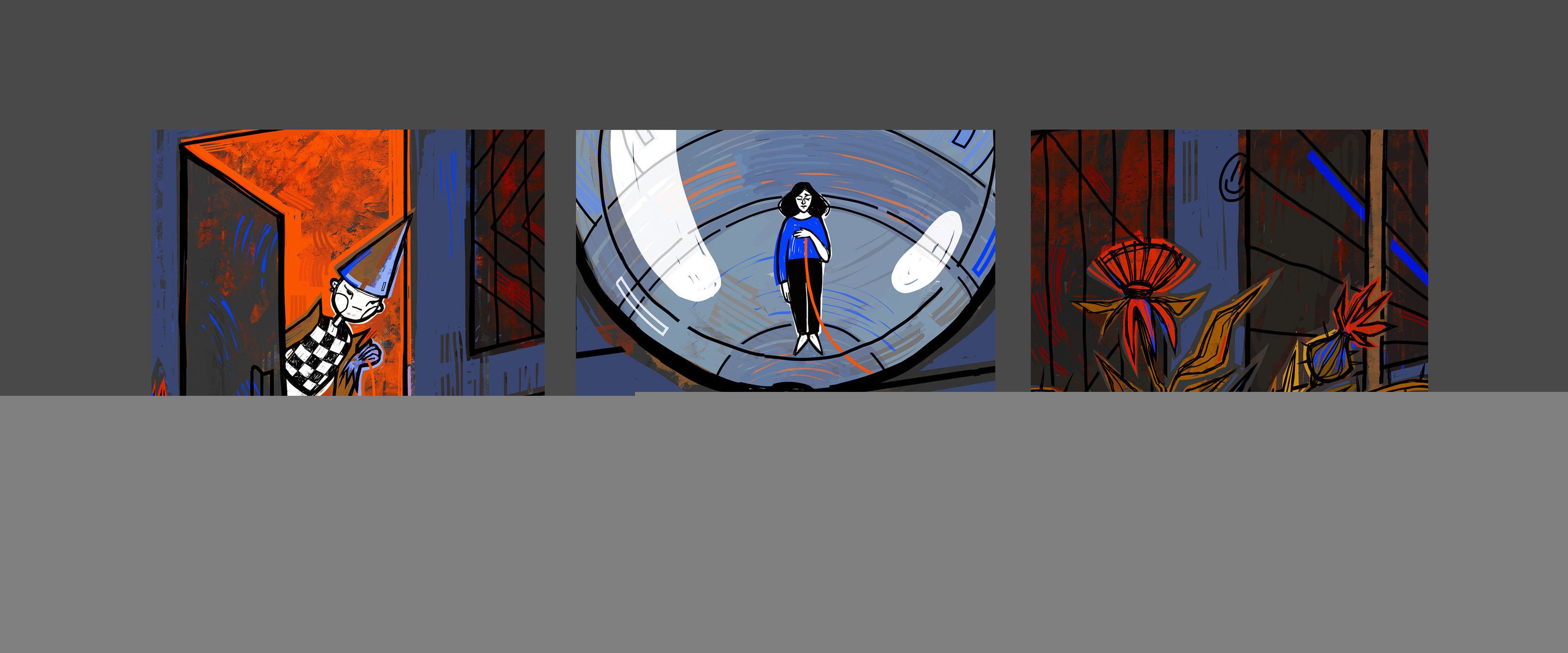 Mysterious story illustration — Изображение №2 — Иллюстрация на Dprofile