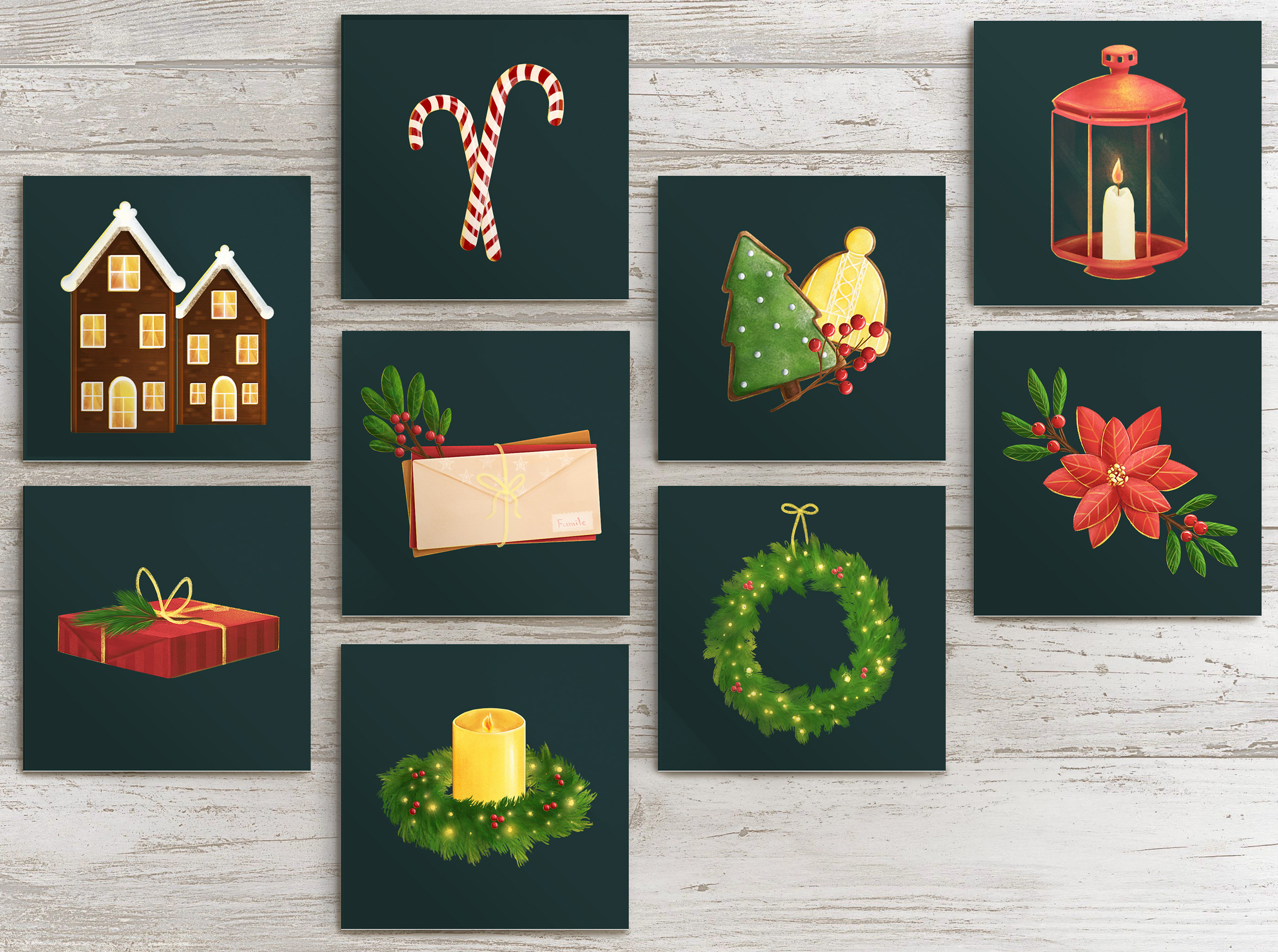 Merry Christmas is here! — Изображение №17 — Иллюстрация на Dprofile