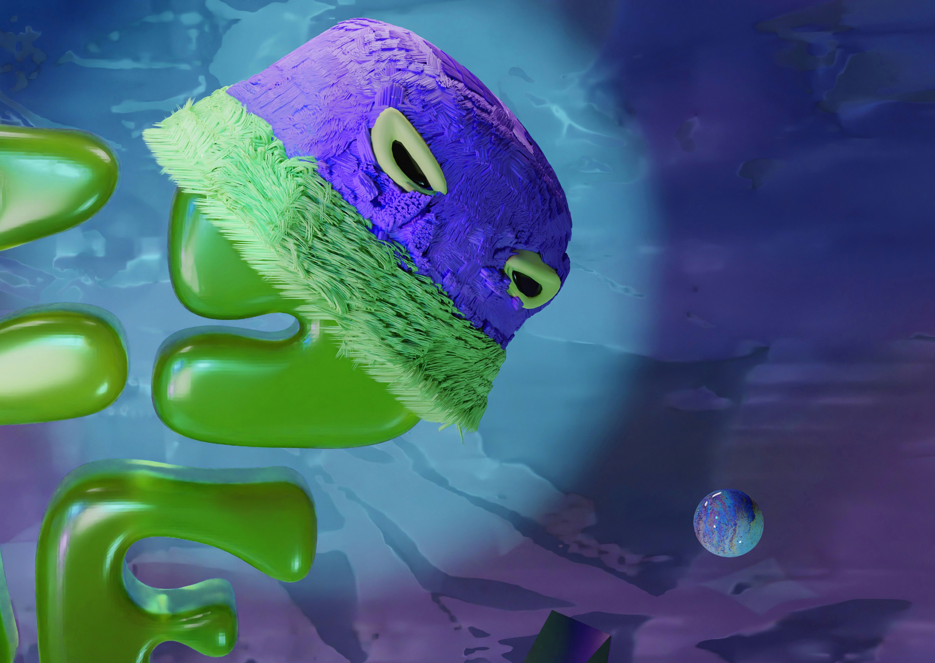 3d showcase for the Lazy Oaf Brand — Изображение №6 — Иллюстрация, 3D на Dprofile