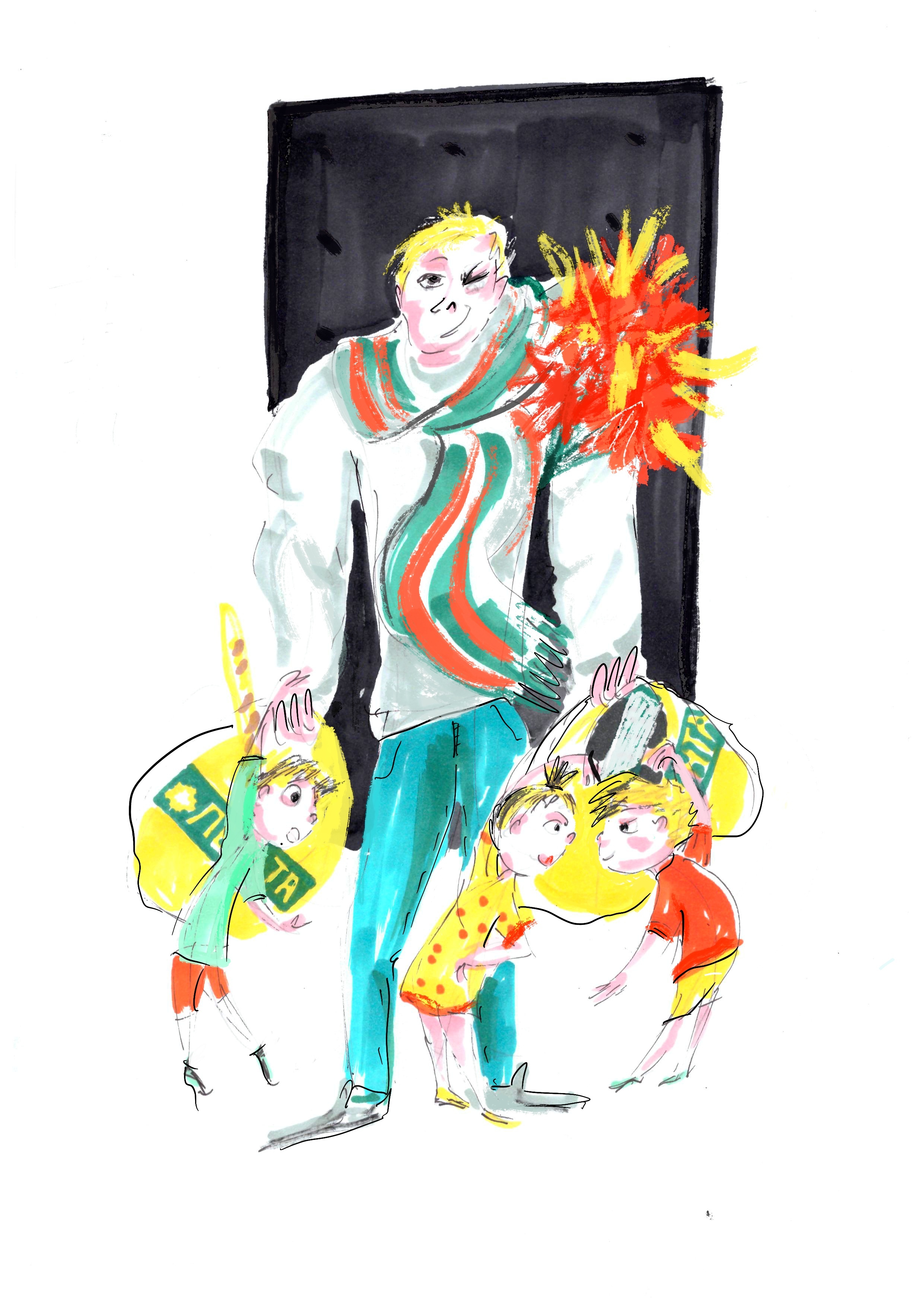 Однажды в Балашихе. — Изображение №7 — Иллюстрация, Графика на Dprofile