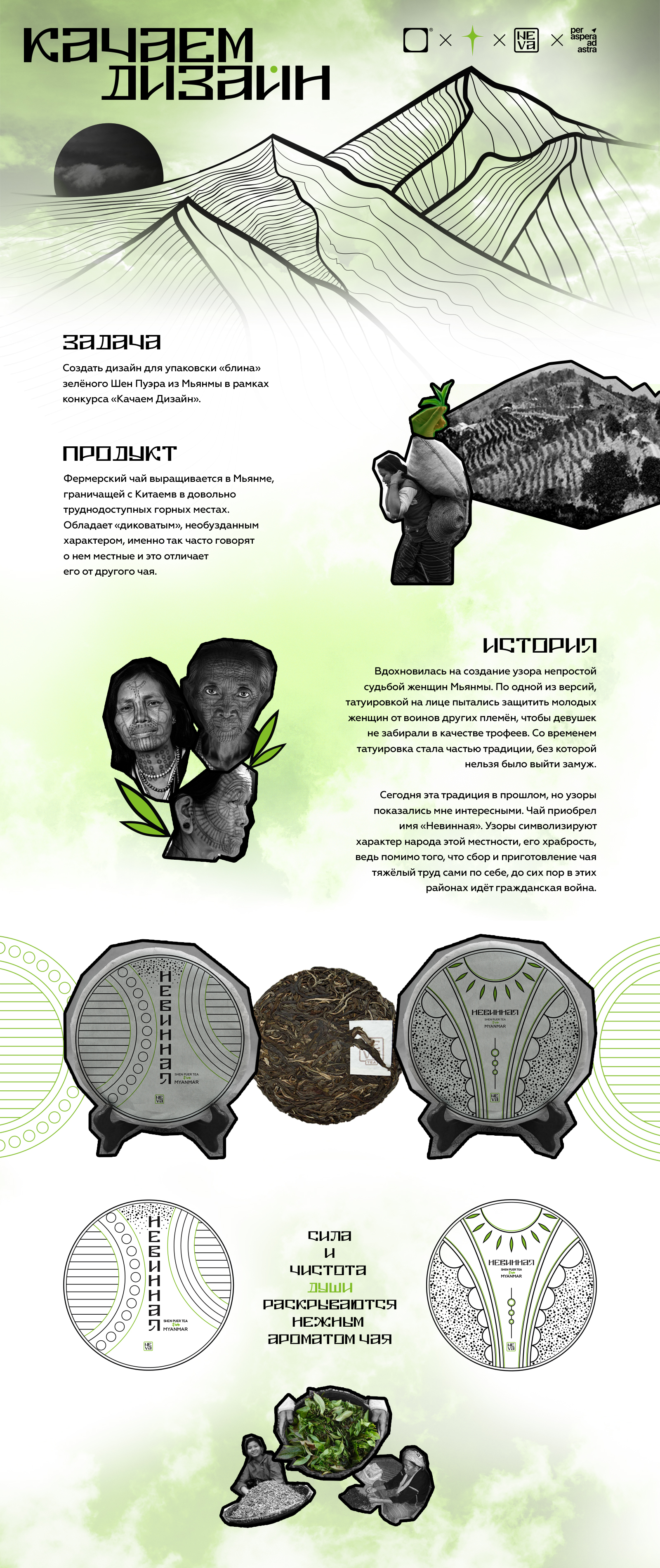 Дизайн "блинов" Шен Пуэра — Изображение №1 — Графика на Dprofile