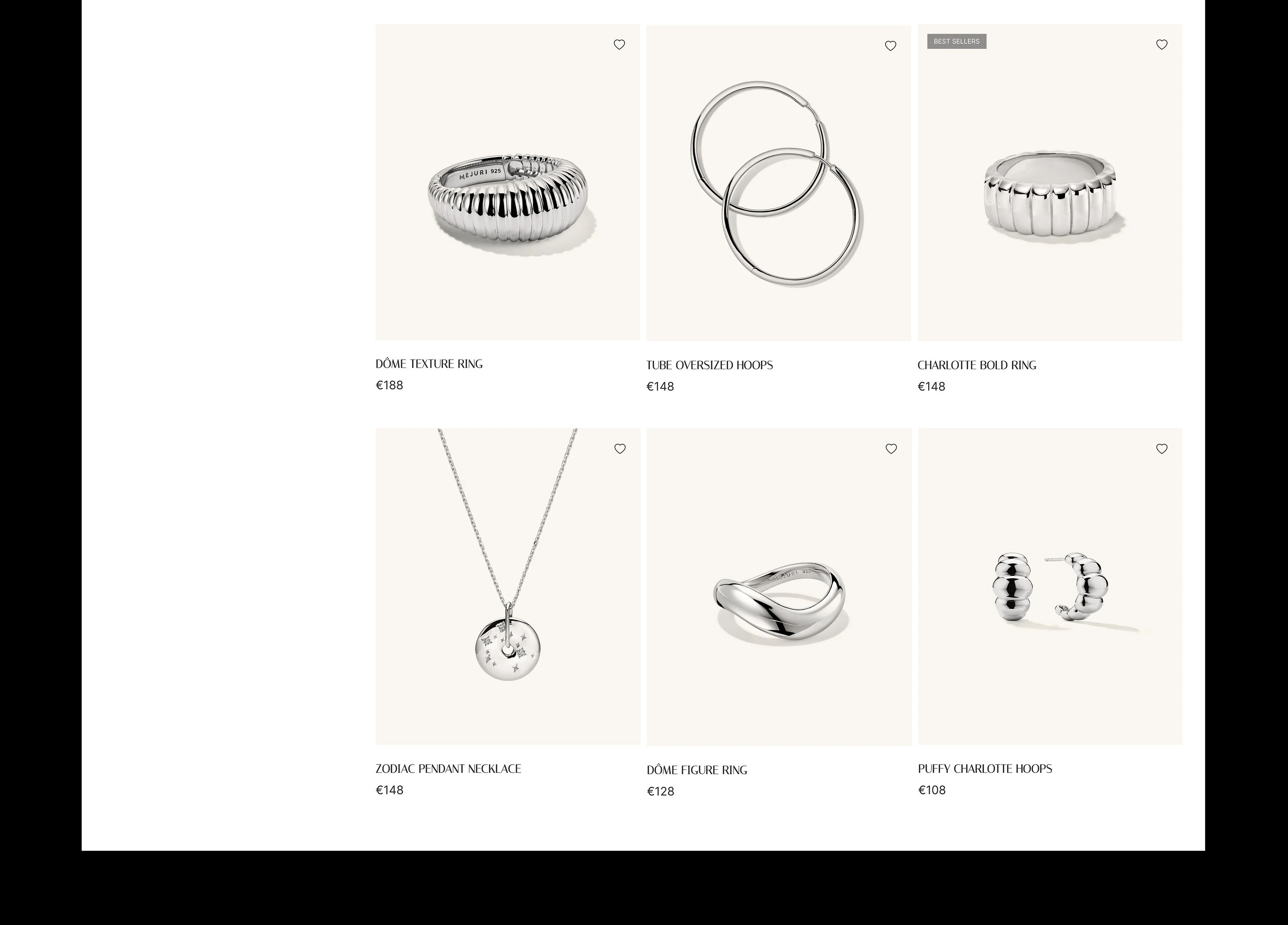MEJURI jewelry website redesign concept — Изображение №8 — Интерфейсы на Dprofile
