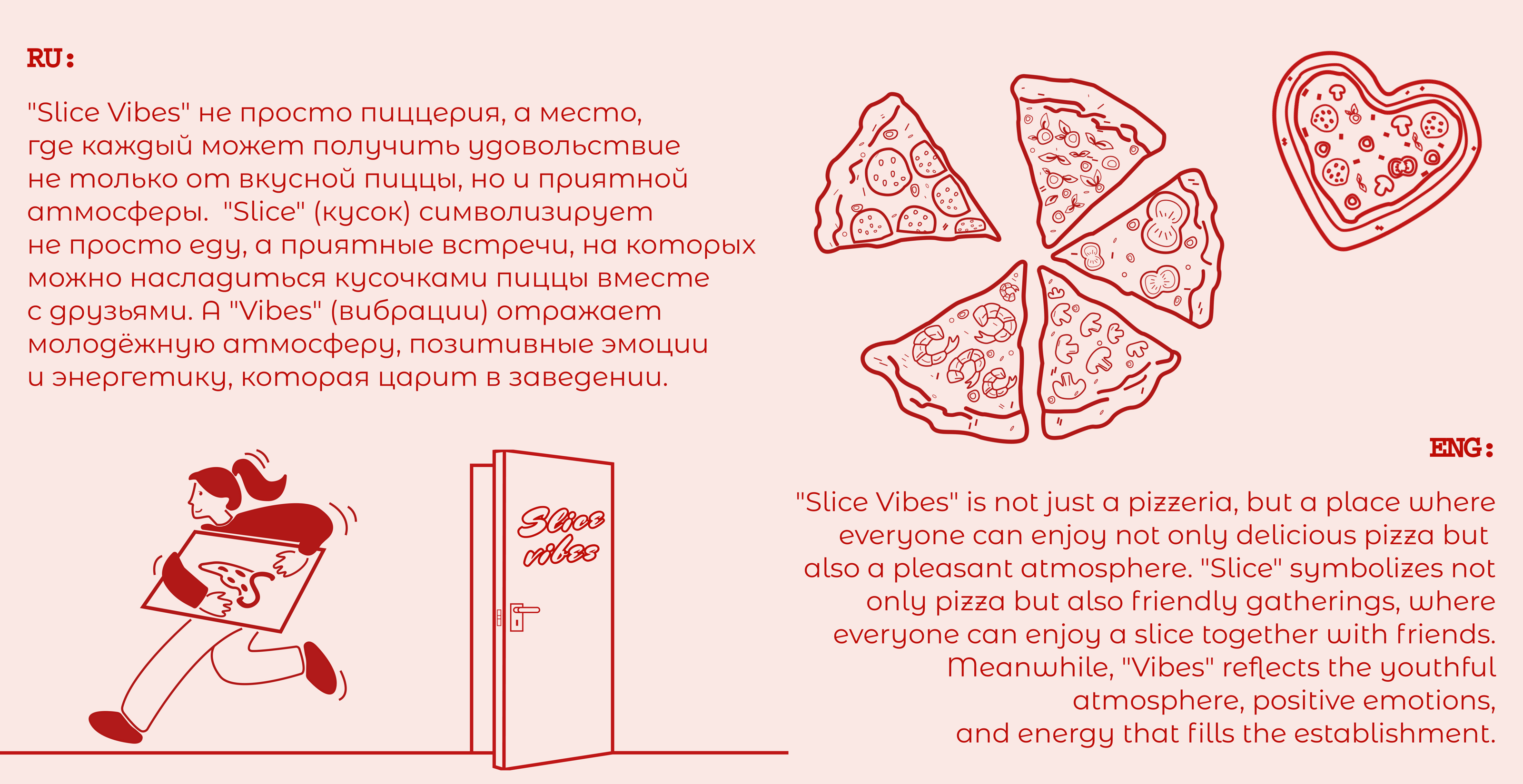 ФИРМЕННЫЙ СТИЛЬ ПИЦЦЕРИИ | BRAND IDENTITY | LOGO — Изображение №3 — Брендинг, Иллюстрация на Dprofile