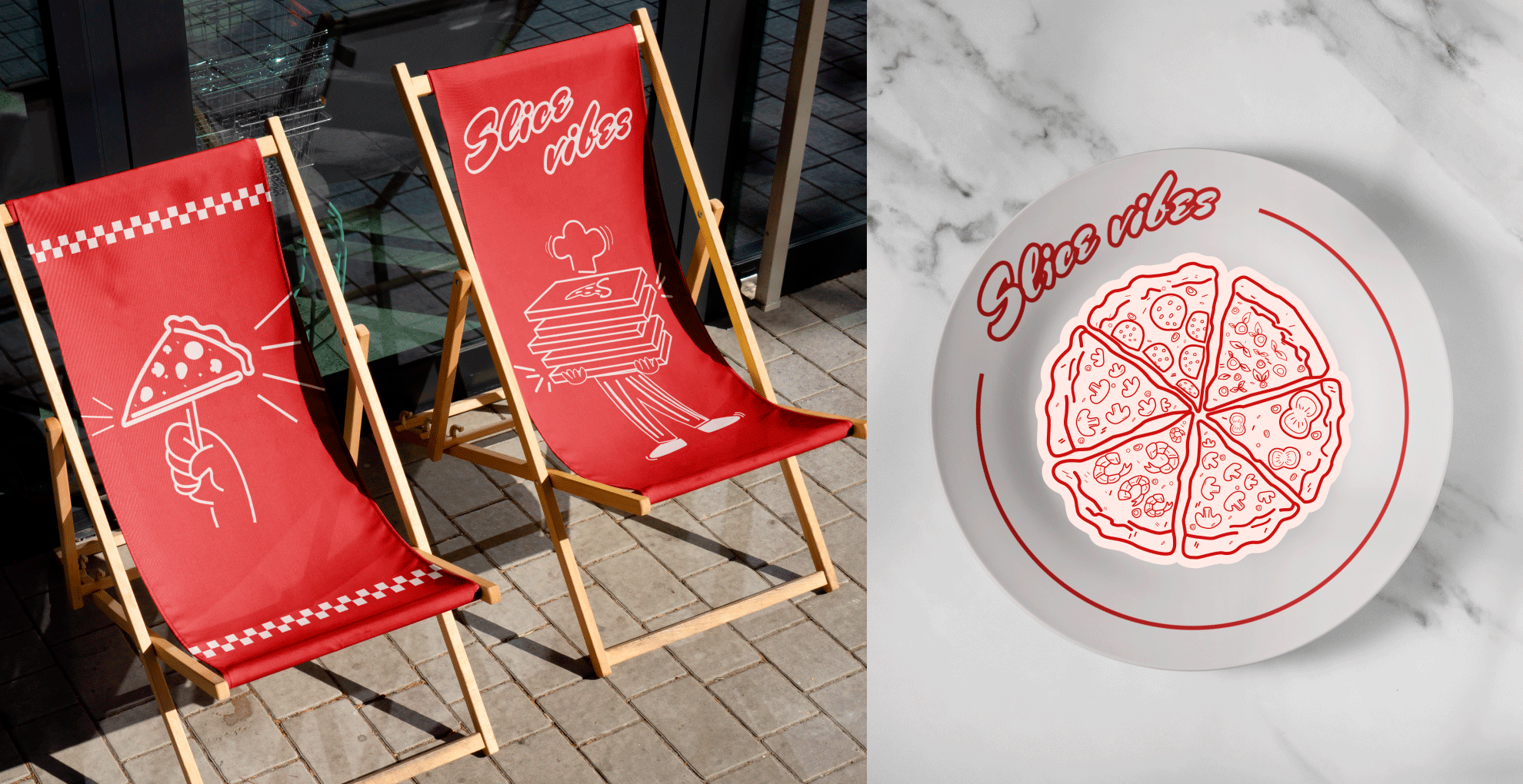 ФИРМЕННЫЙ СТИЛЬ ПИЦЦЕРИИ | BRAND IDENTITY | LOGO — Изображение №2 — Брендинг, Иллюстрация на Dprofile